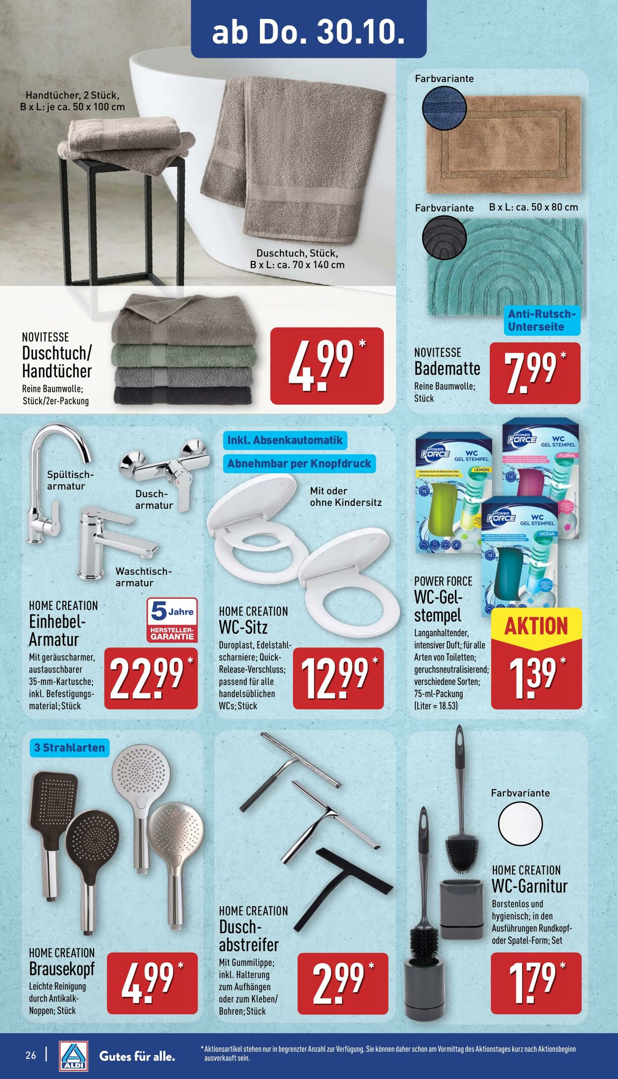 Prospekt Aldi-Nord 20.10.2025 - 25.10.2025