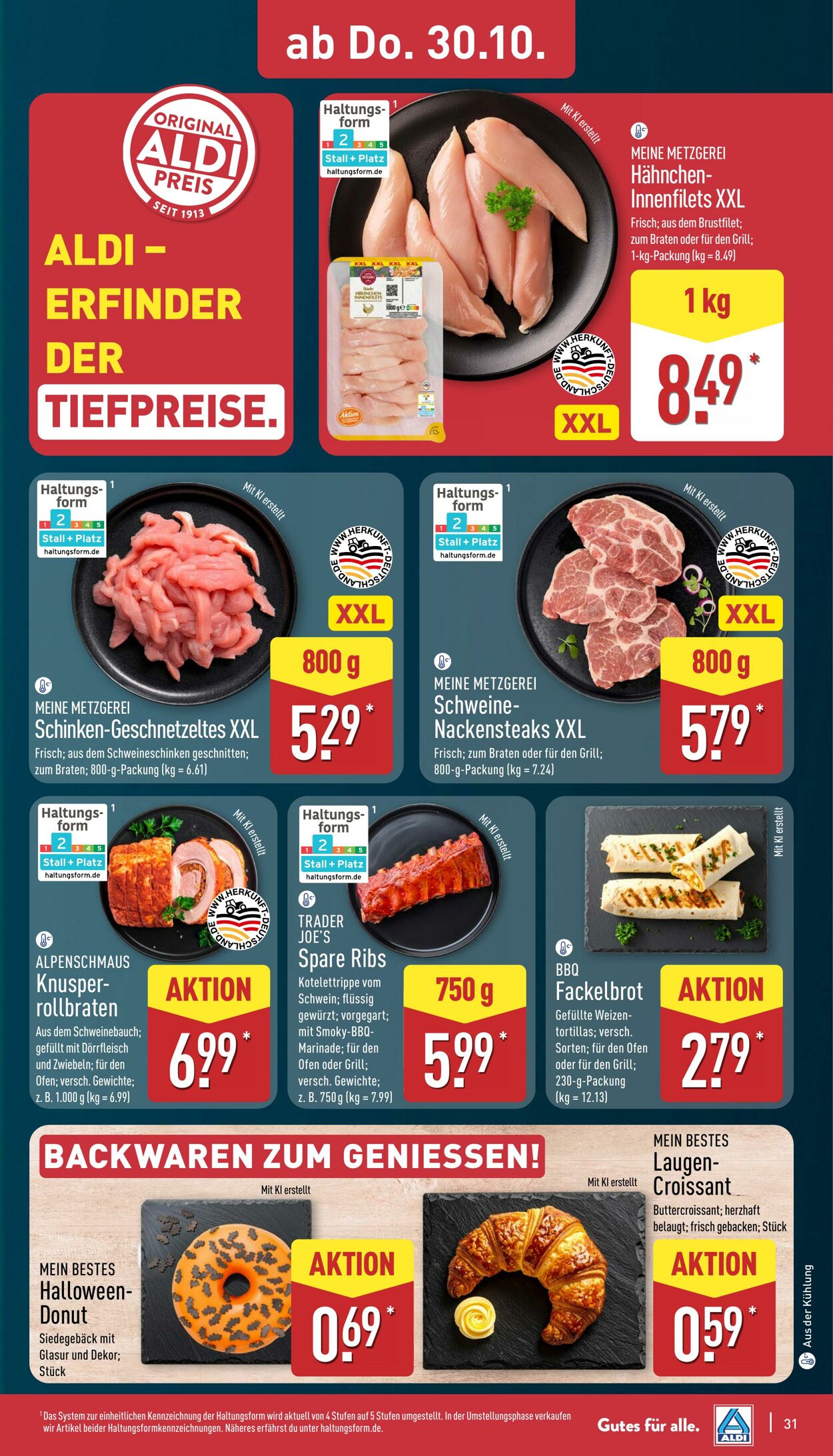 Prospekt Aldi-Nord 20.10.2025 - 25.10.2025