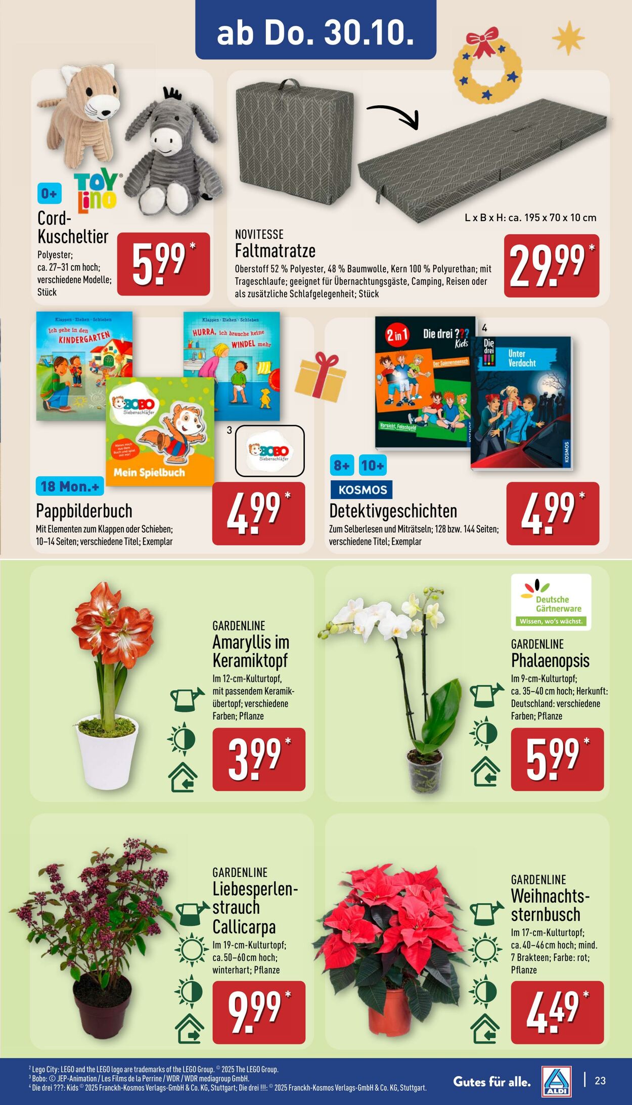 Prospekt Aldi-Nord 20.10.2025 - 25.10.2025
