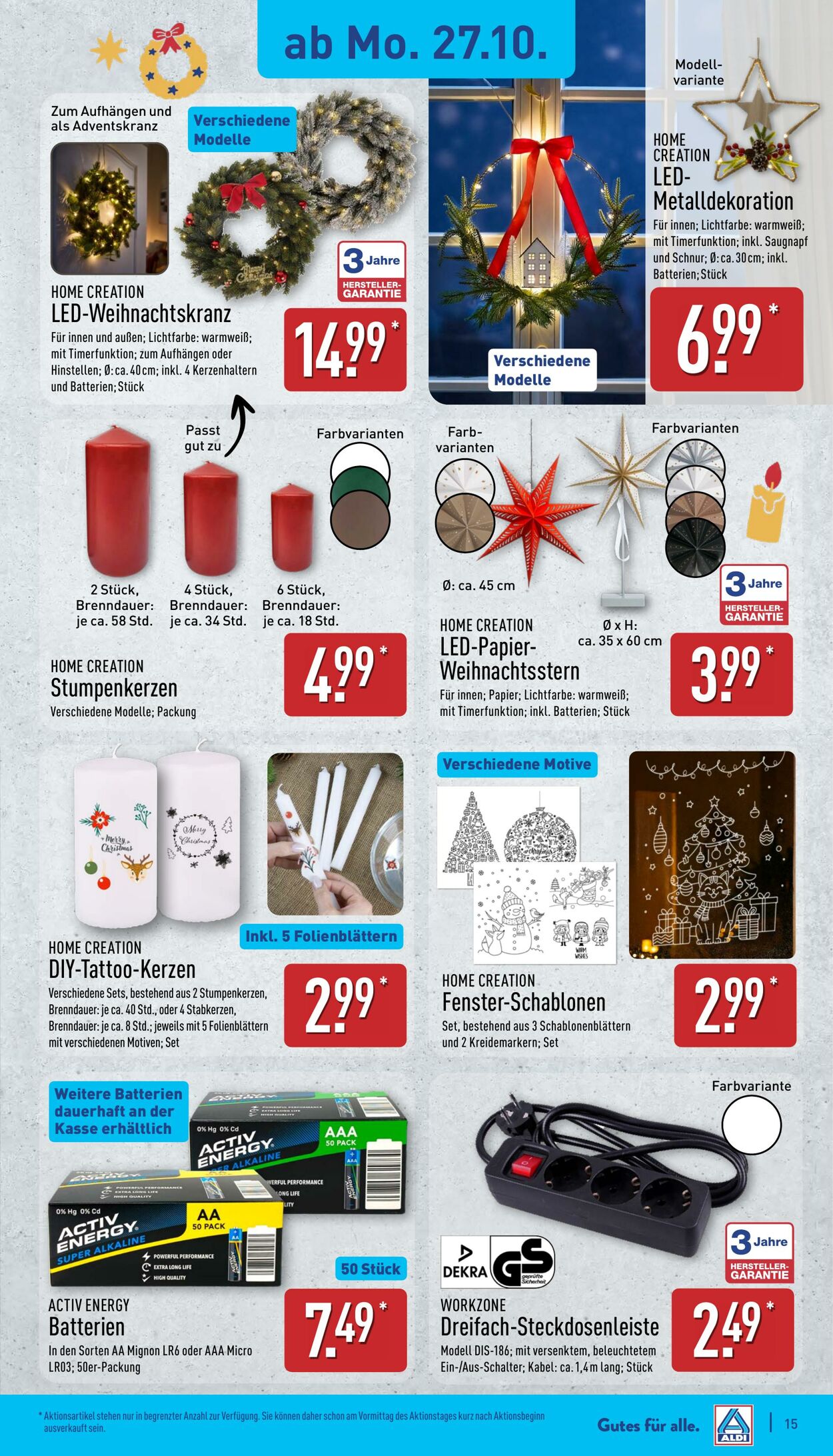 Prospekt Aldi-Nord 20.10.2025 - 25.10.2025