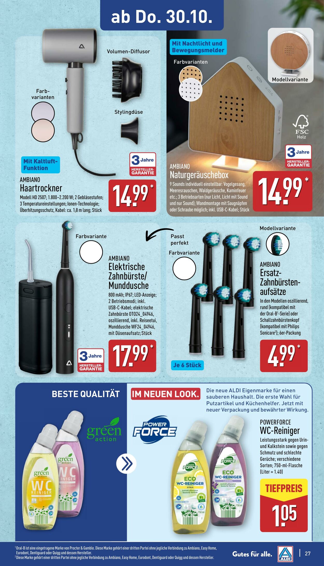 Prospekt Aldi-Nord 20.10.2025 - 25.10.2025