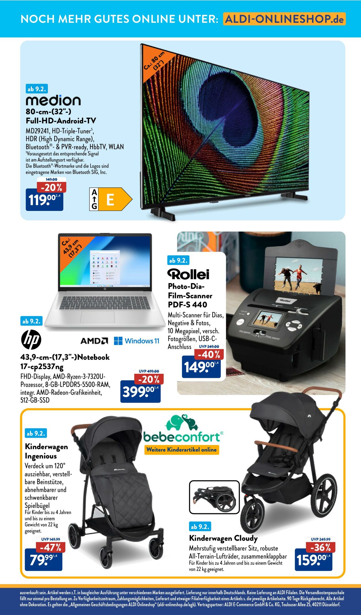 Prospekt Aldi-Nord 03.02.2025 - 08.02.2025