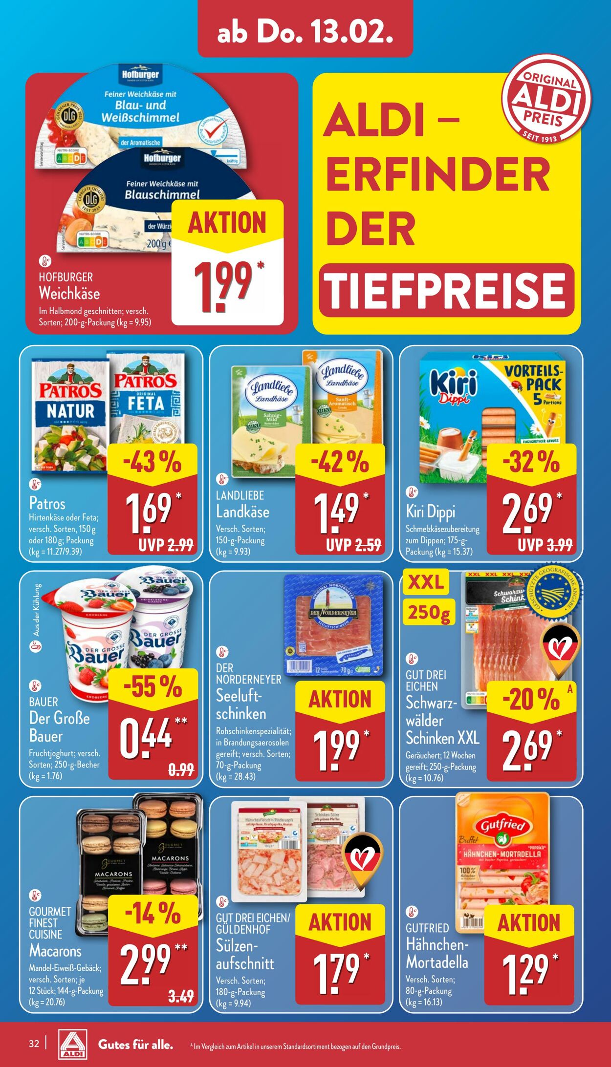 Prospekt Aldi-Nord 03.02.2025 - 08.02.2025