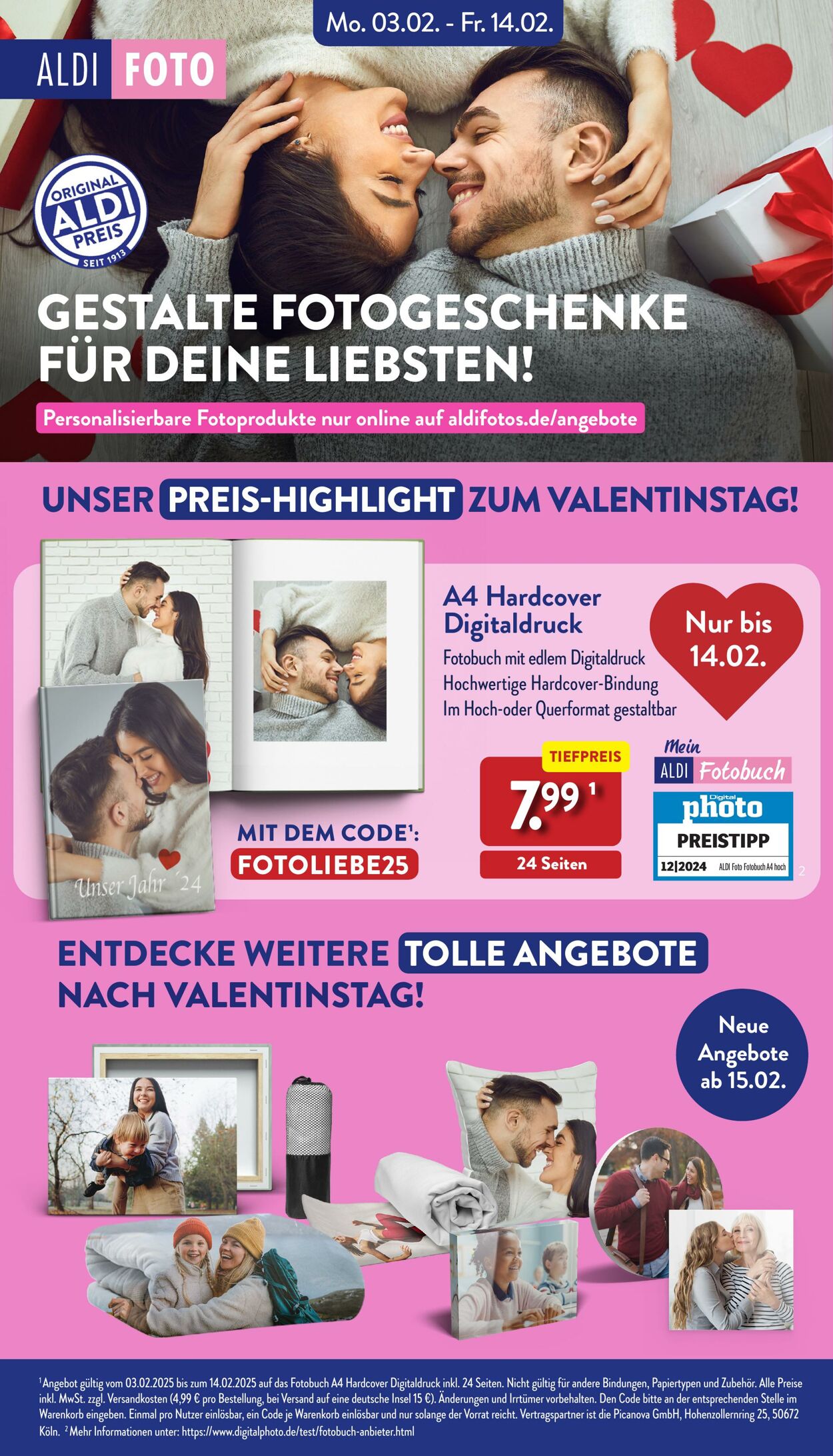 Prospekt Aldi-Nord 03.02.2025 - 08.02.2025