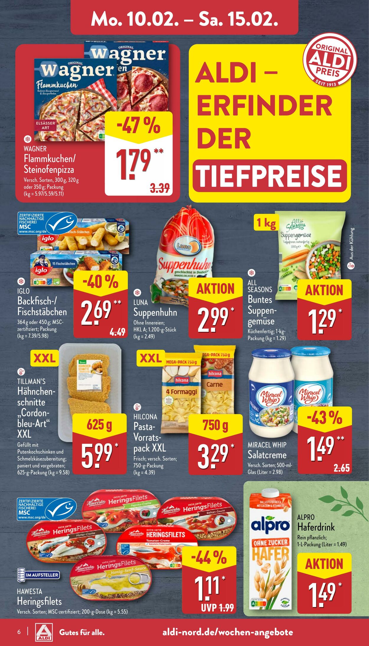Prospekt Aldi-Nord 03.02.2025 - 08.02.2025