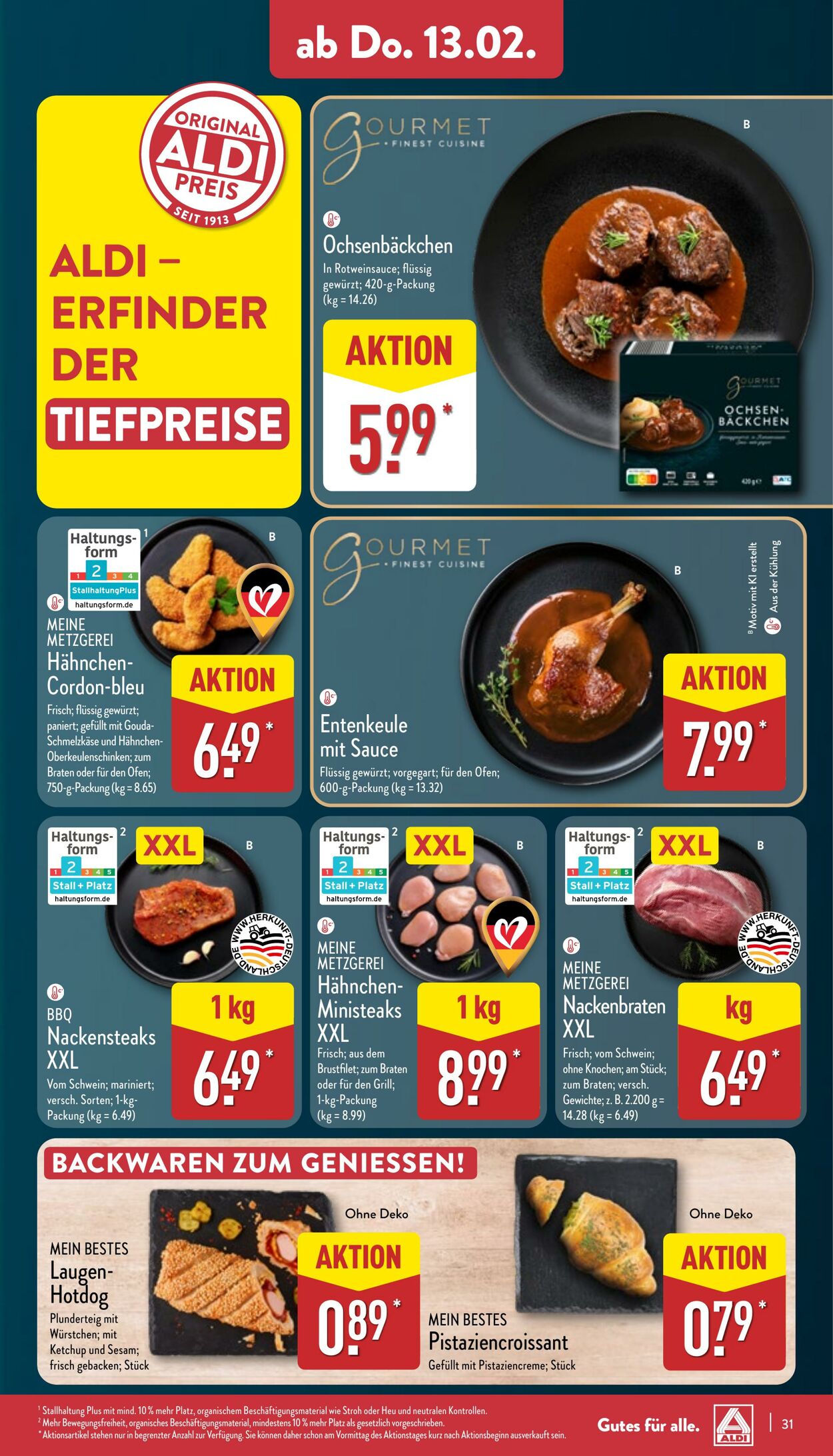 Prospekt Aldi-Nord 03.02.2025 - 08.02.2025