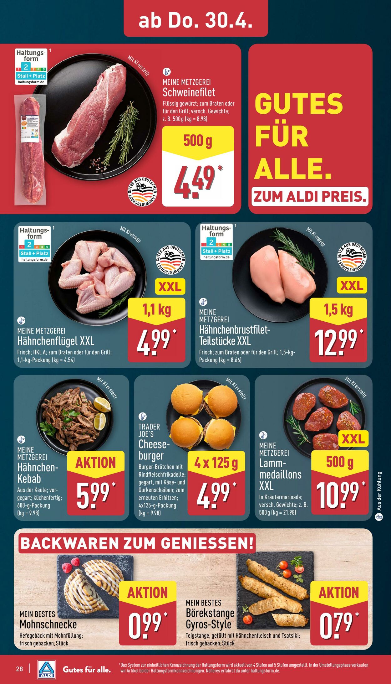 Prospekt Aldi-Nord 20.04.2026 - 25.04.2026