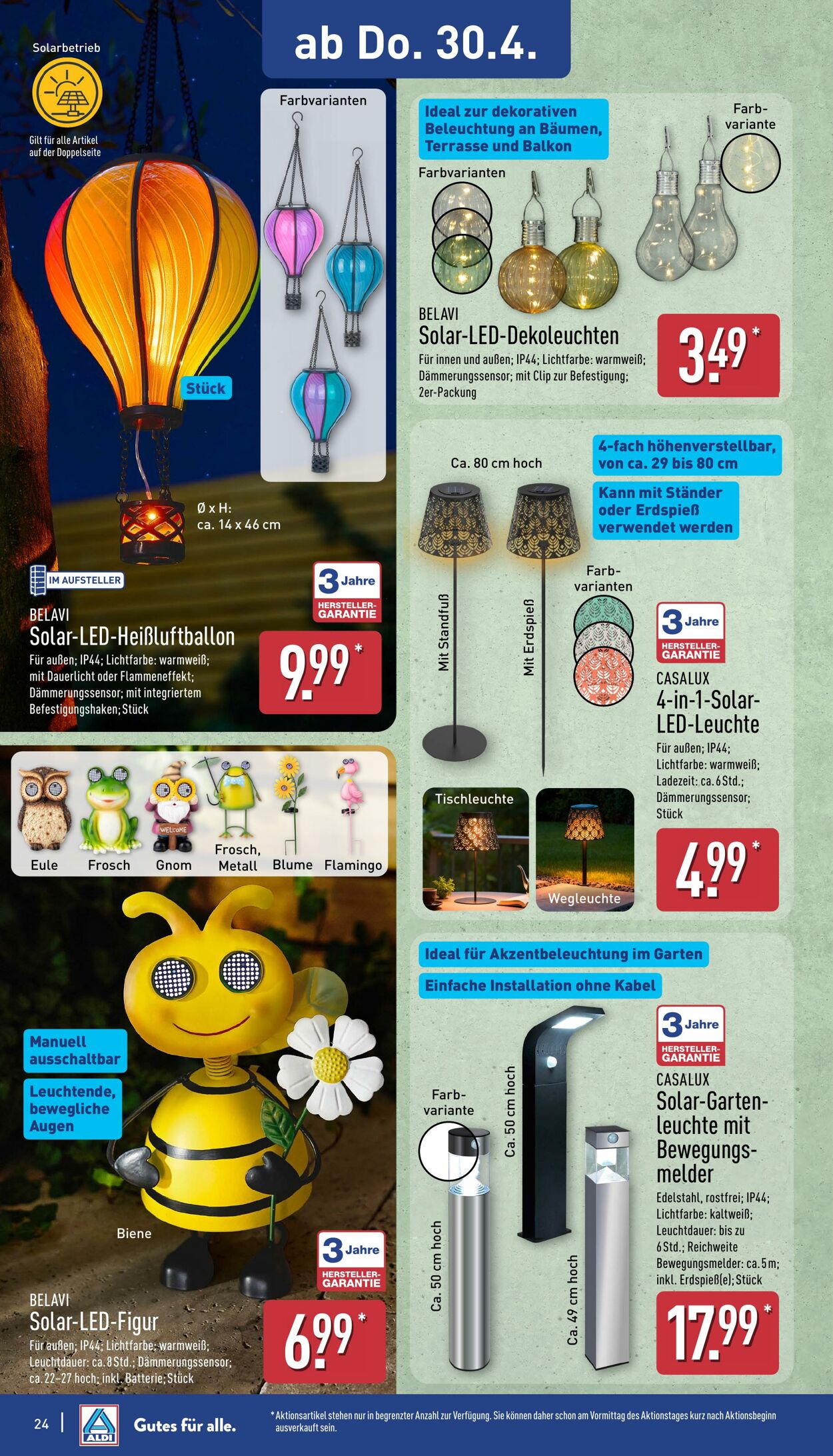 Prospekt Aldi-Nord 20.04.2026 - 25.04.2026