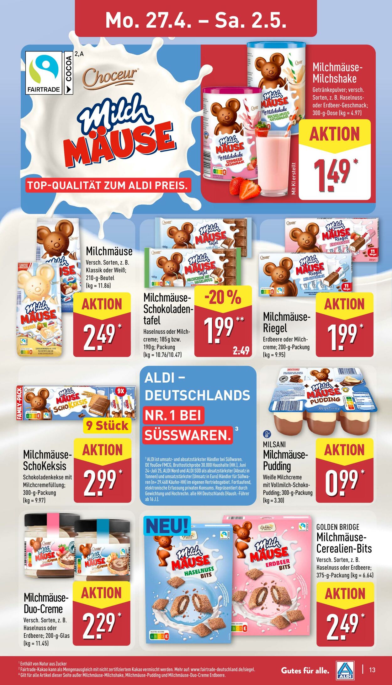 Prospekt Aldi-Nord 20.04.2026 - 25.04.2026