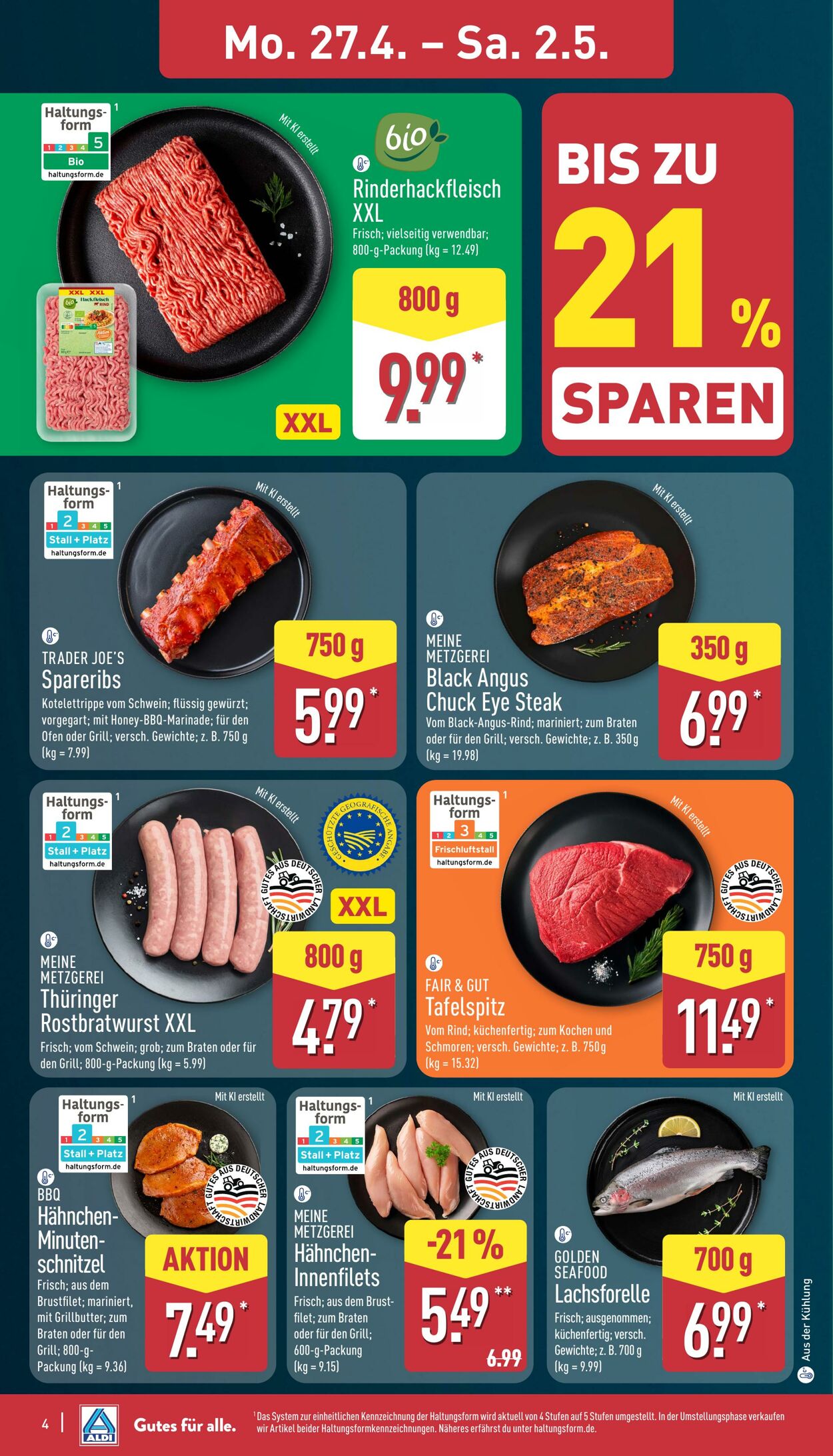 Prospekt Aldi-Nord 20.04.2026 - 25.04.2026