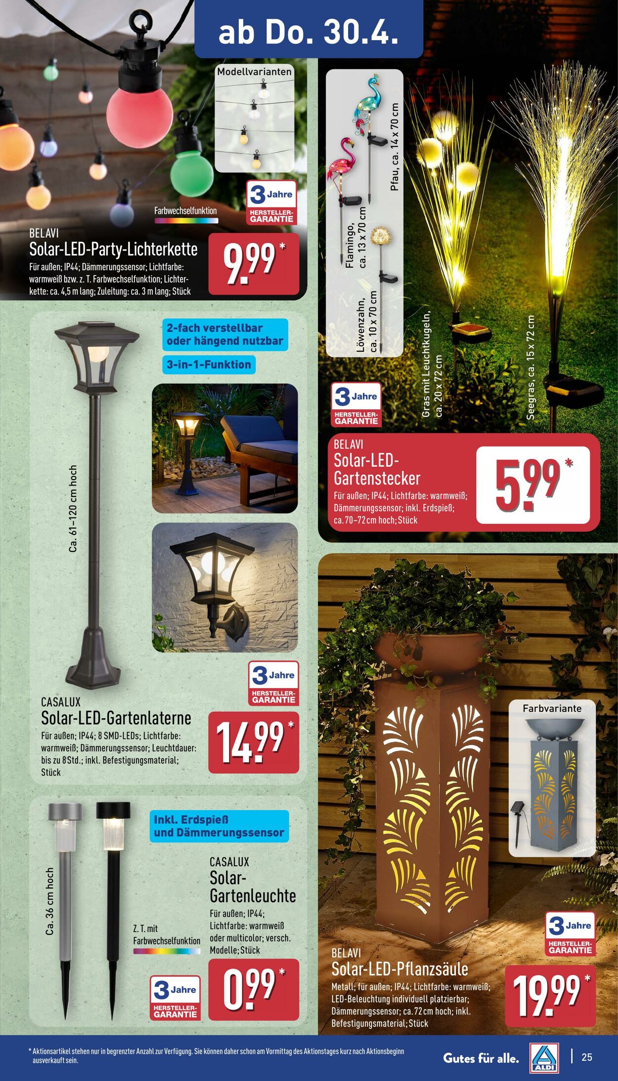 Prospekt Aldi-Nord 20.04.2026 - 25.04.2026