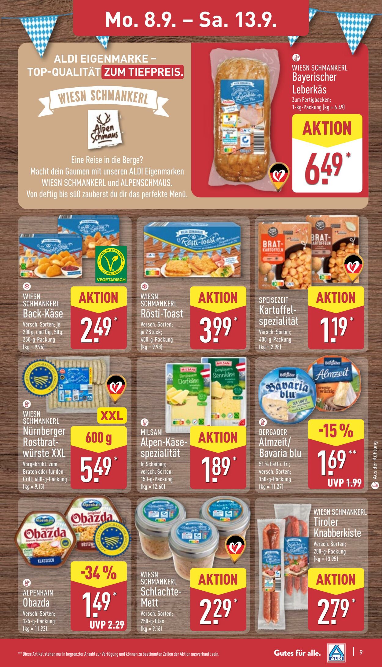 Prospekt Aldi-Nord 01.09.2025 - 06.09.2025