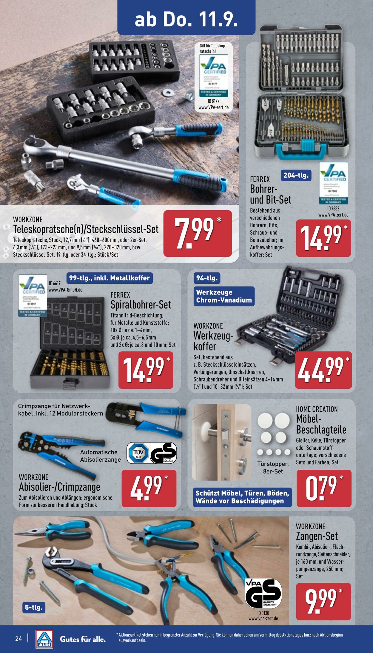 Prospekt Aldi-Nord 01.09.2025 - 06.09.2025