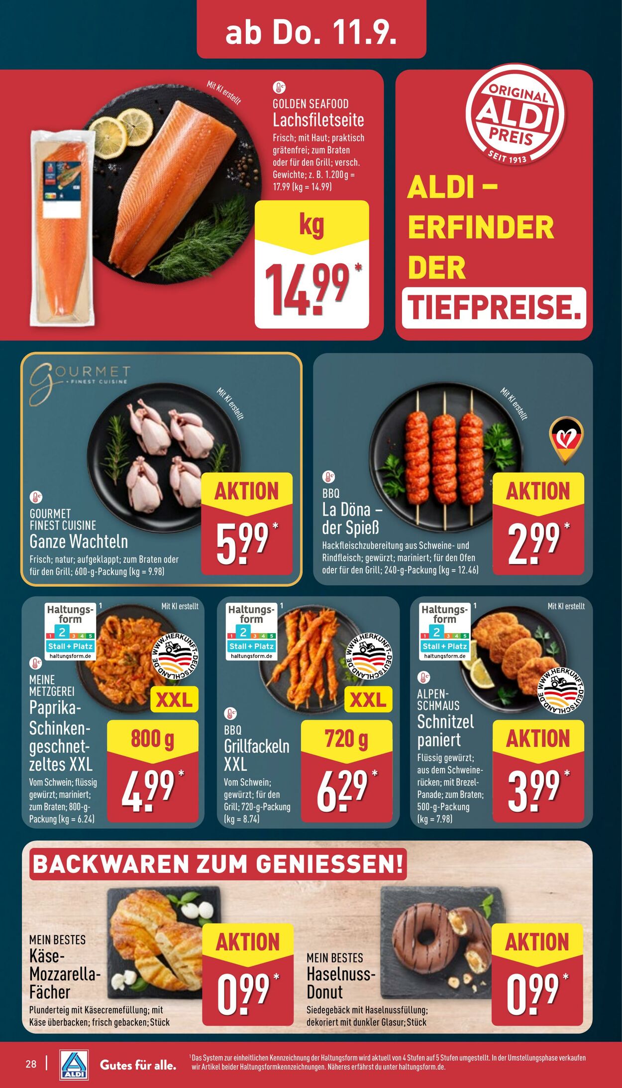 Prospekt Aldi-Nord 01.09.2025 - 06.09.2025