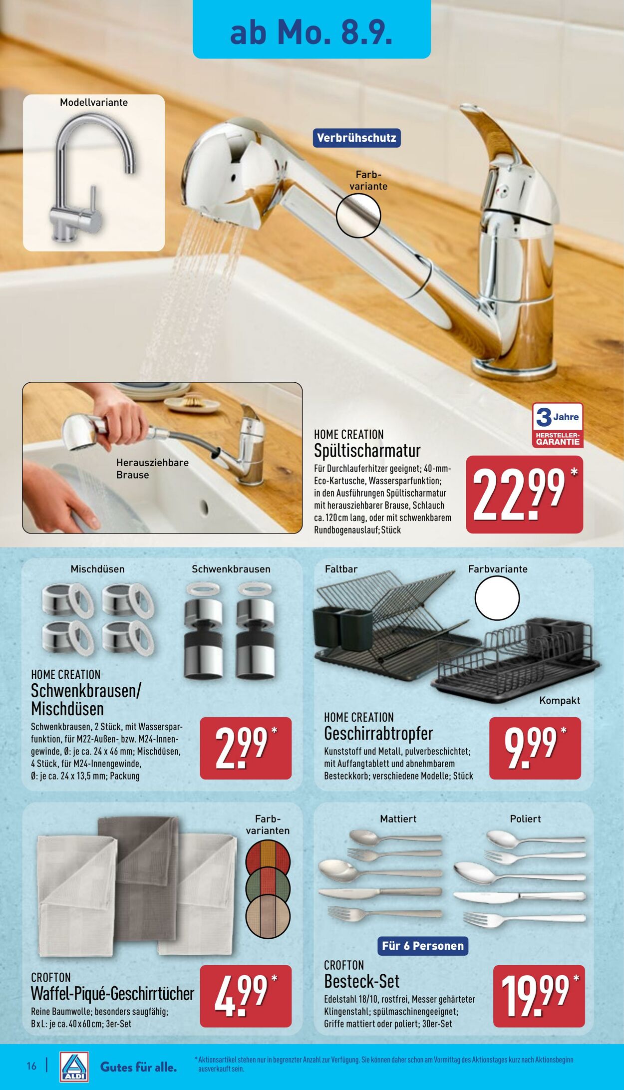 Prospekt Aldi-Nord 01.09.2025 - 06.09.2025