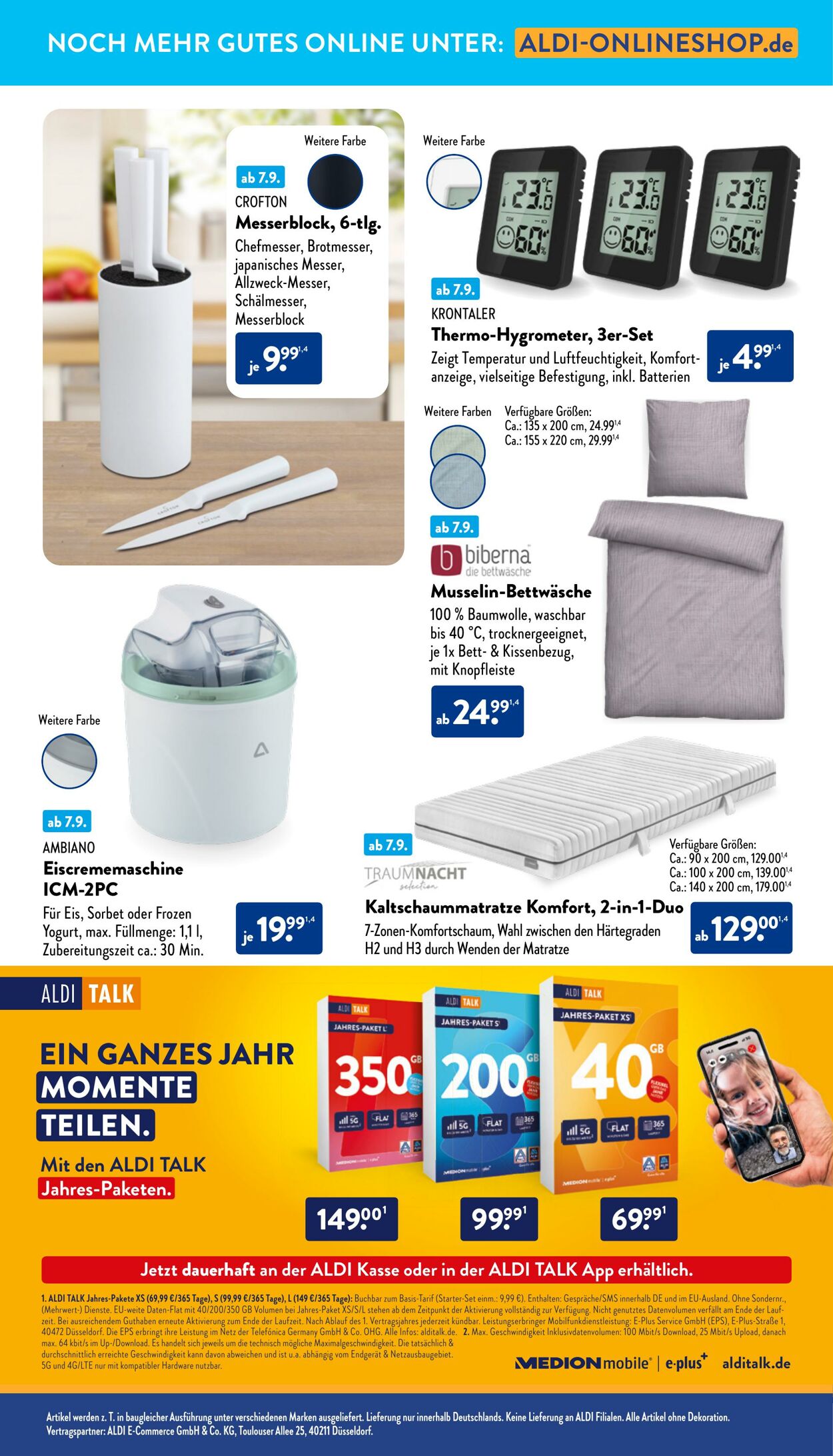 Prospekt Aldi-Nord 01.09.2025 - 06.09.2025