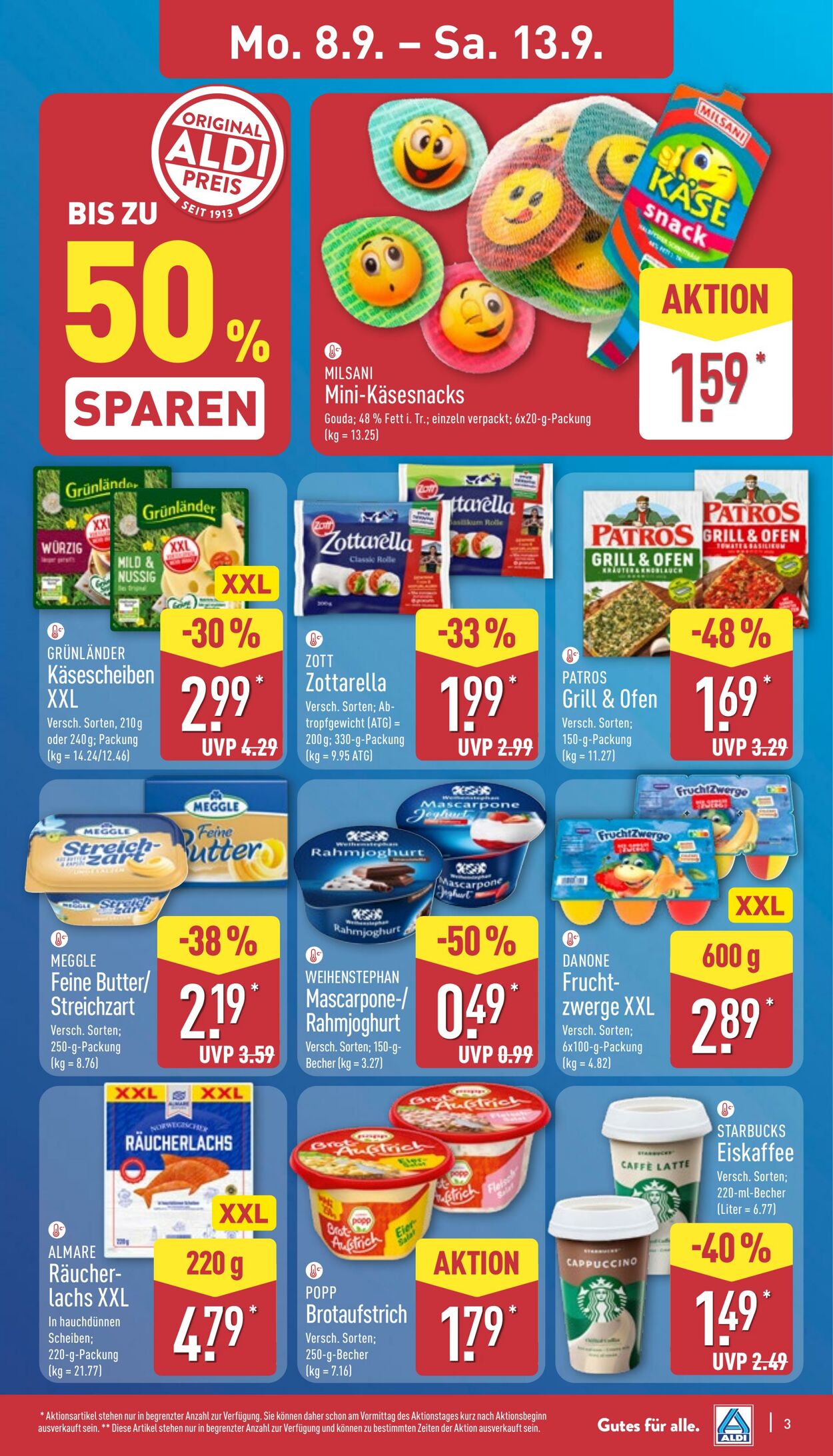 Prospekt Aldi-Nord 01.09.2025 - 06.09.2025