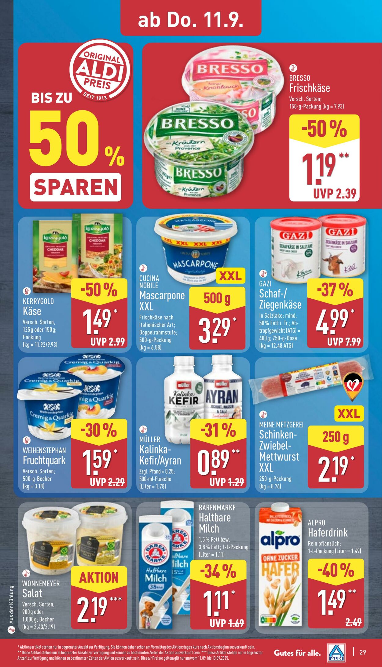 Prospekt Aldi-Nord 01.09.2025 - 06.09.2025