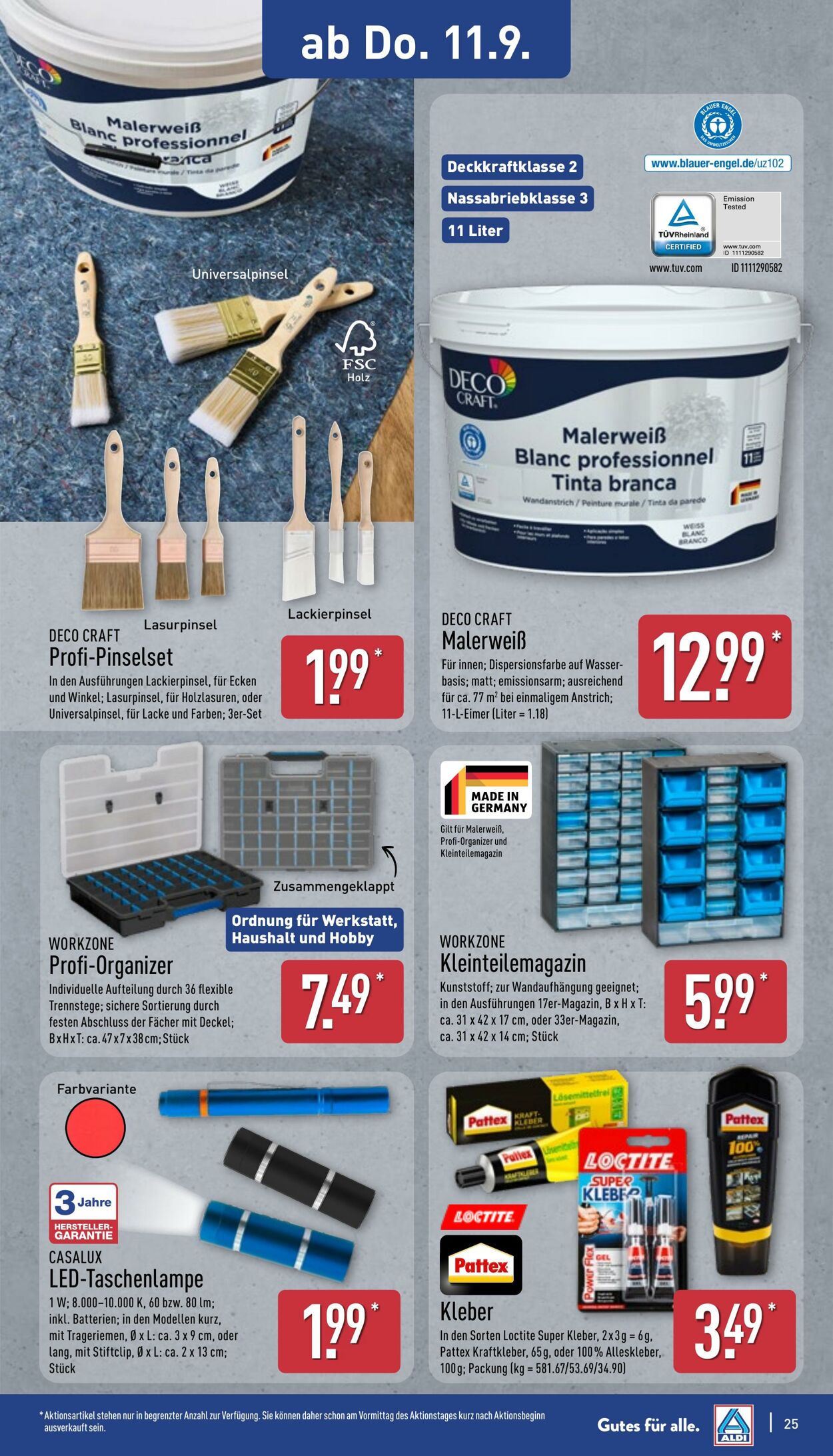 Prospekt Aldi-Nord 01.09.2025 - 06.09.2025