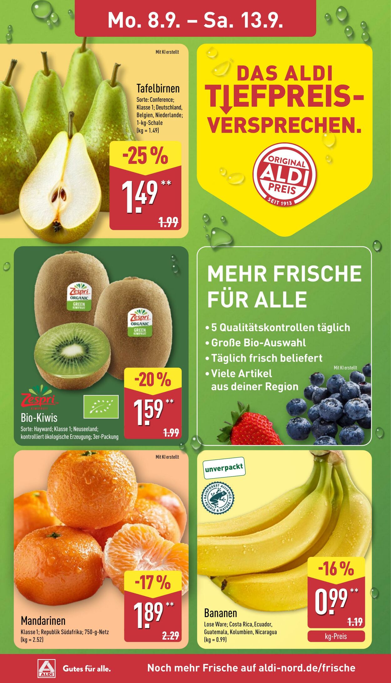Prospekt Aldi-Nord 01.09.2025 - 06.09.2025