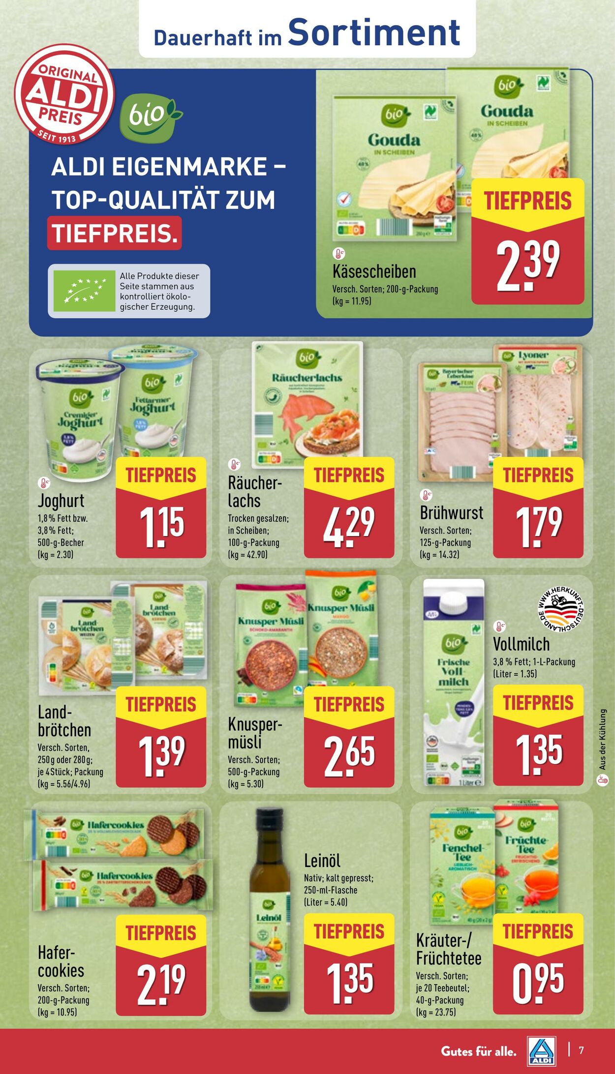 Prospekt Aldi-Nord 01.09.2025 - 06.09.2025