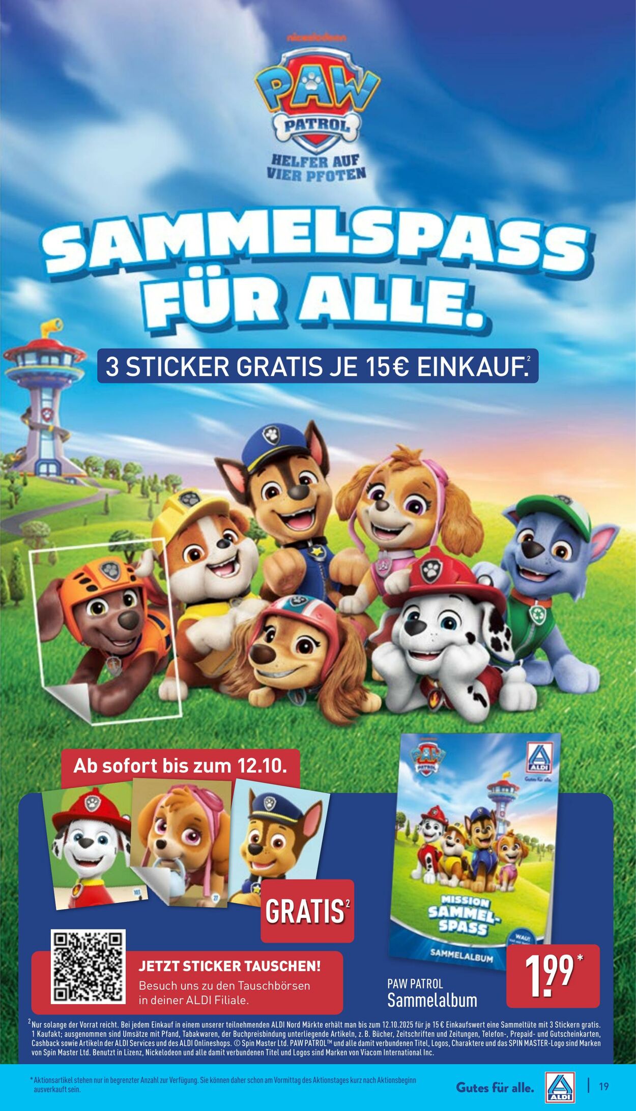 Prospekt Aldi-Nord 01.09.2025 - 06.09.2025