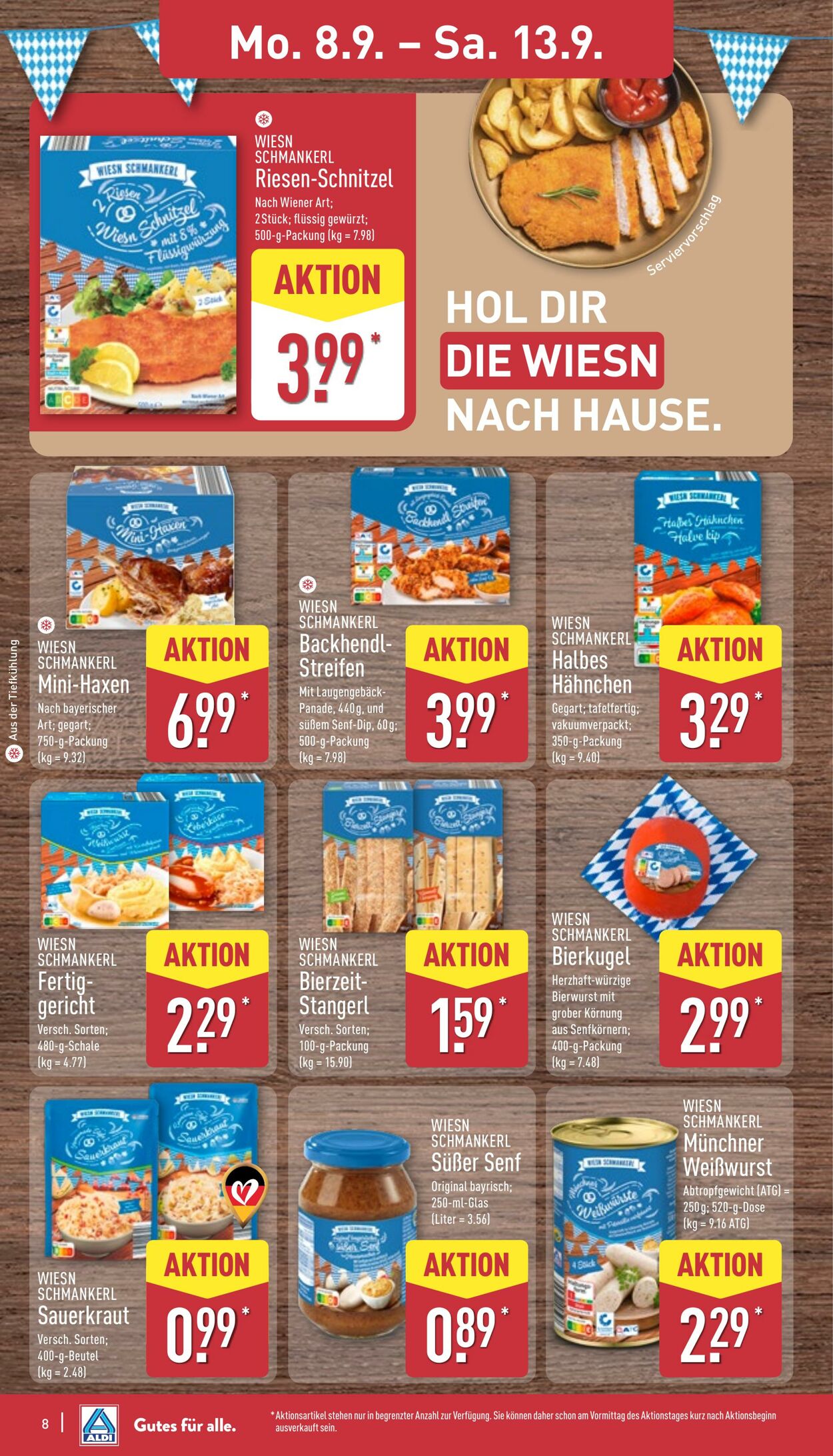 Prospekt Aldi-Nord 01.09.2025 - 06.09.2025