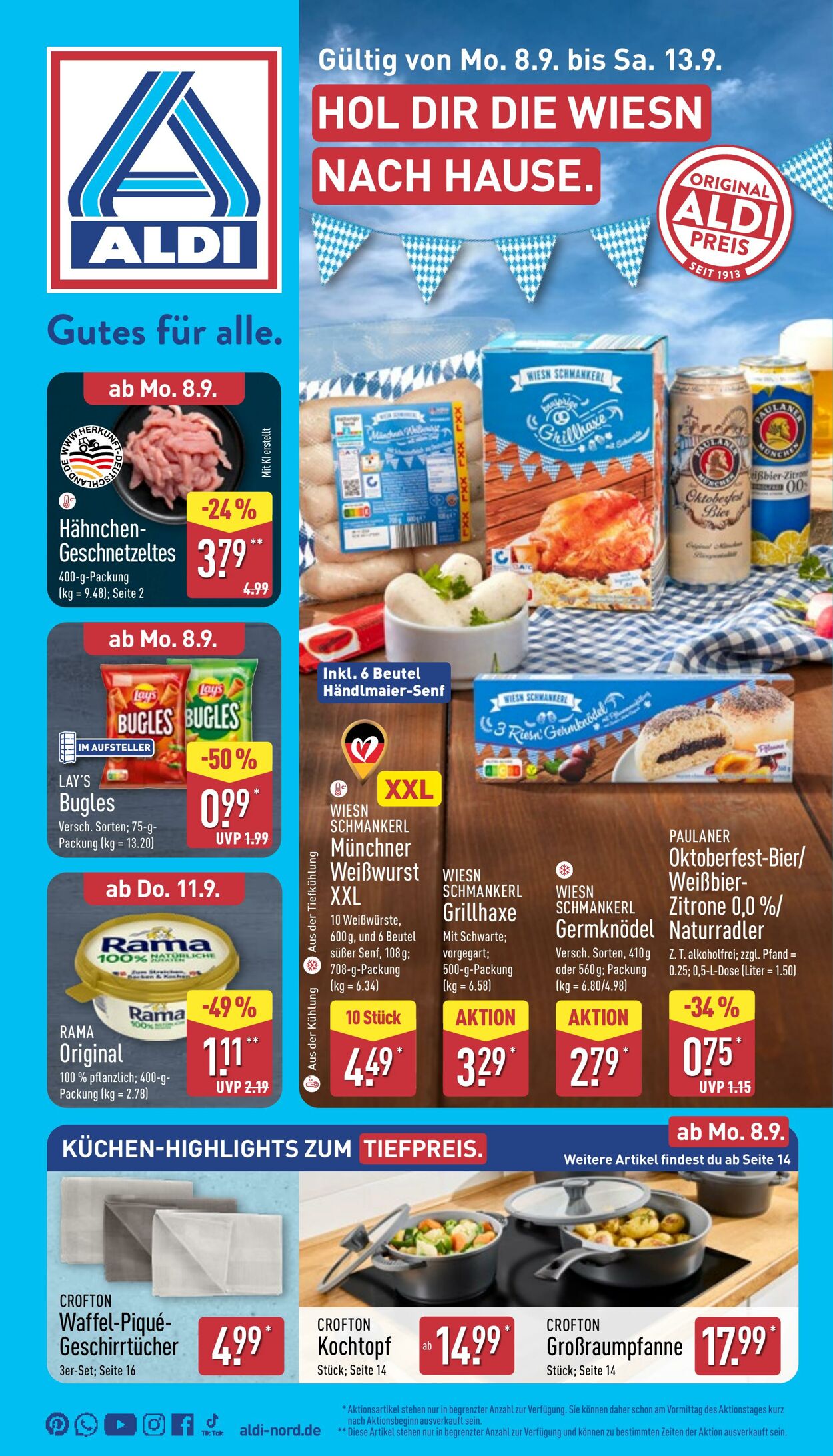Prospekt Aldi-Nord 01.09.2025 - 06.09.2025