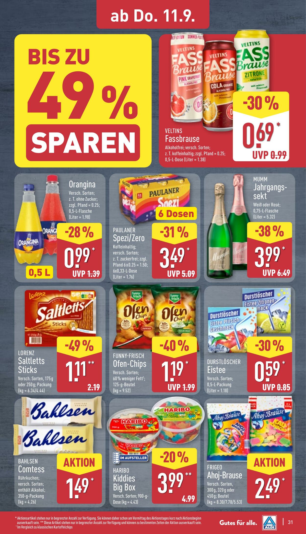 Prospekt Aldi-Nord 01.09.2025 - 06.09.2025
