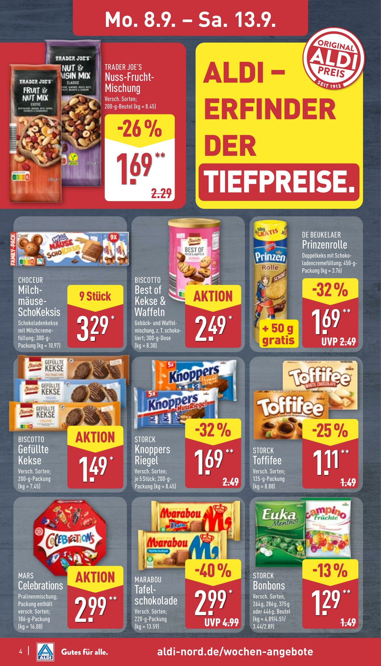 Prospekt Aldi-Nord 01.09.2025 - 06.09.2025