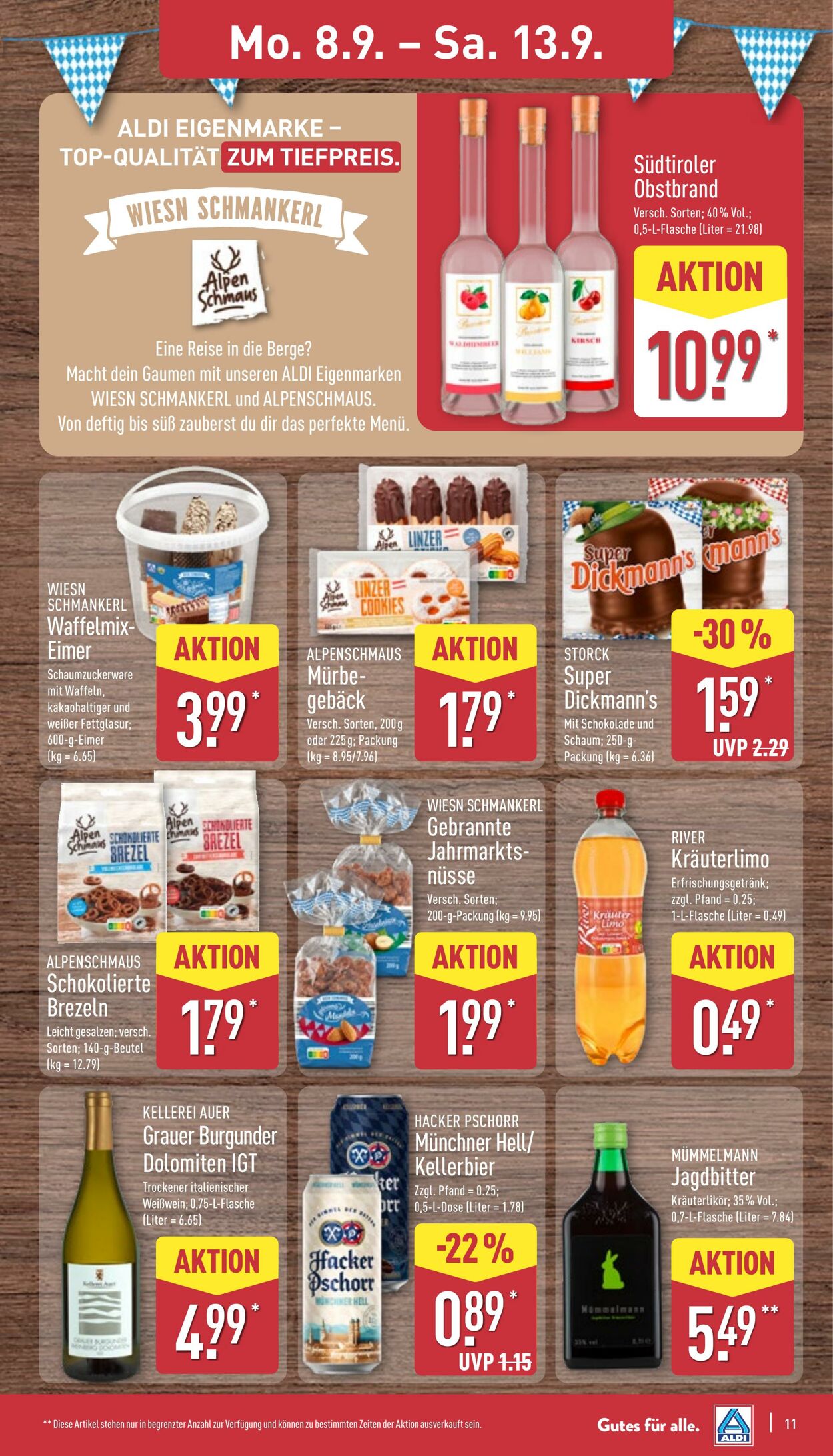 Prospekt Aldi-Nord 01.09.2025 - 06.09.2025