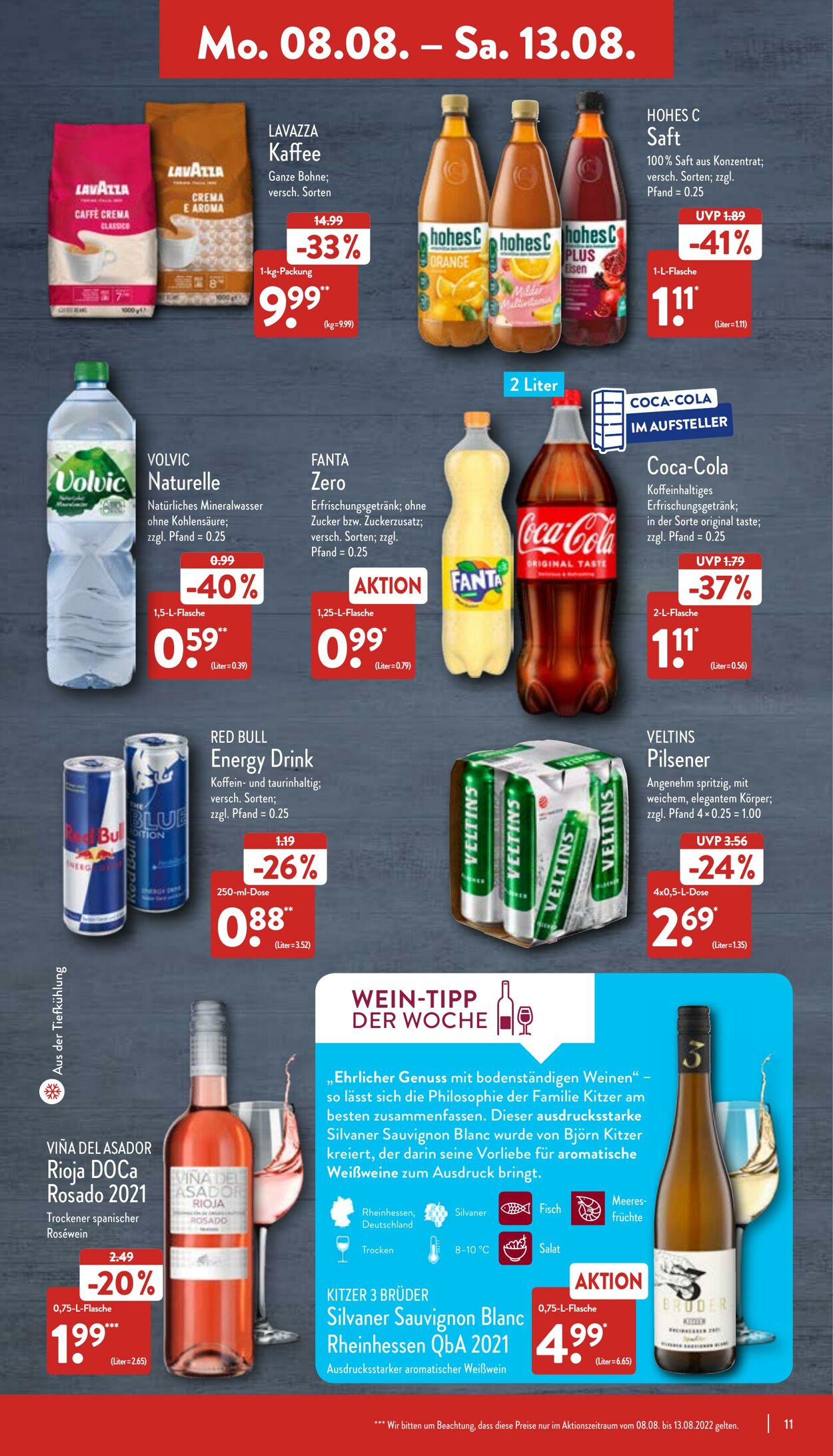 Prospekt Aldi-Nord 08.08.2022 - 13.08.2022