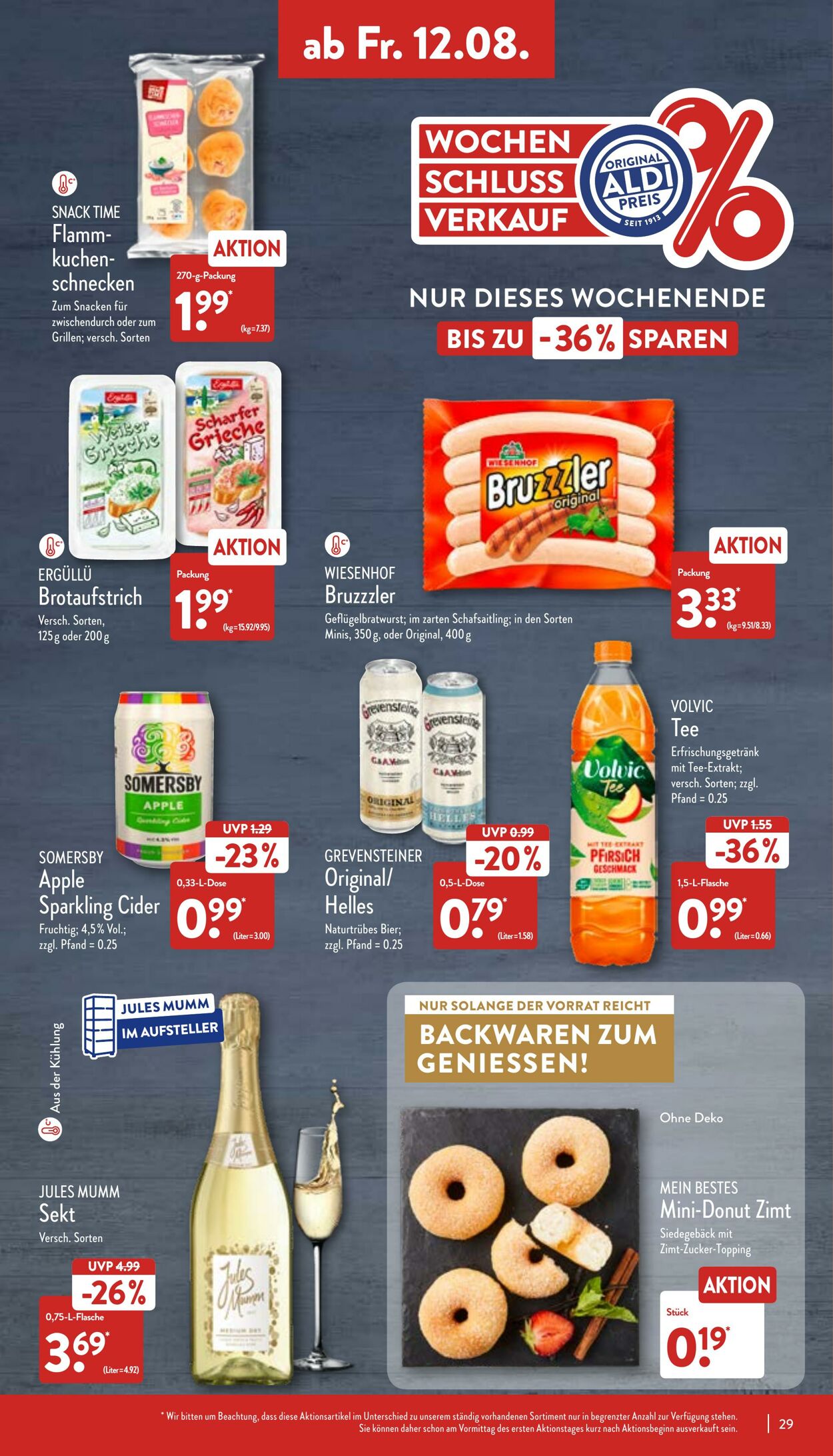 Prospekt Aldi-Nord 08.08.2022 - 13.08.2022