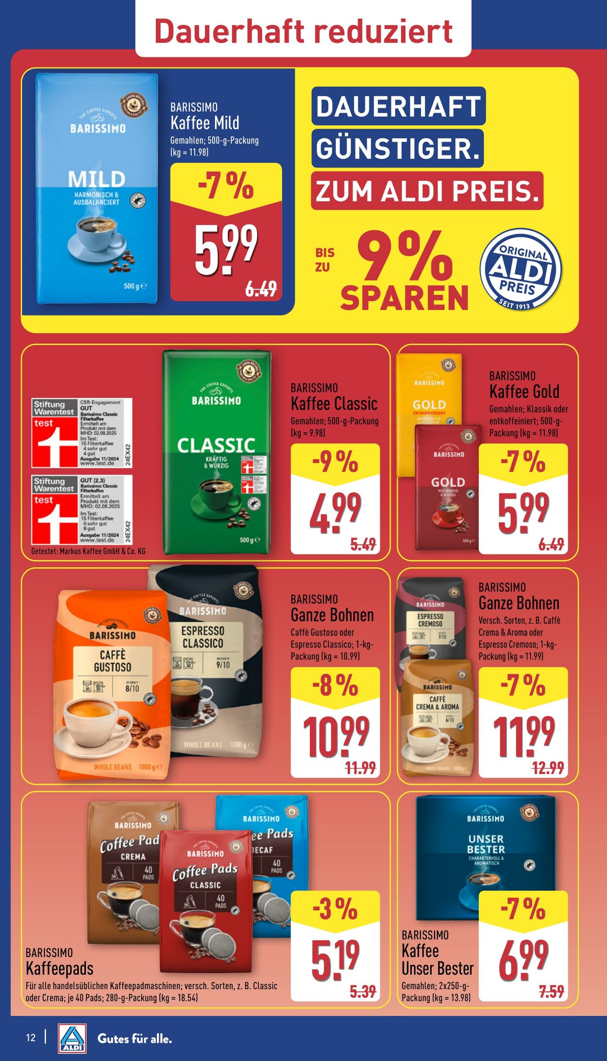 Prospekt Aldi-Nord 23.03.2026 - 28.03.2026