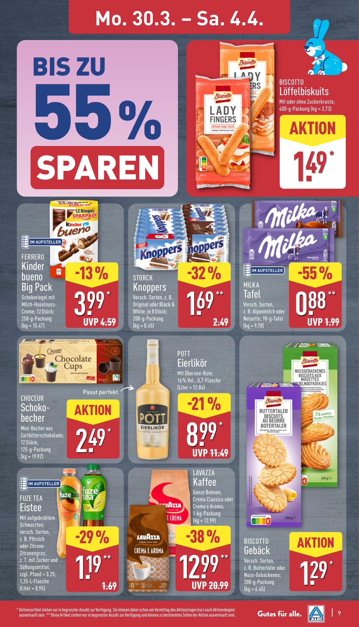 Prospekt Aldi-Nord 23.03.2026 - 28.03.2026
