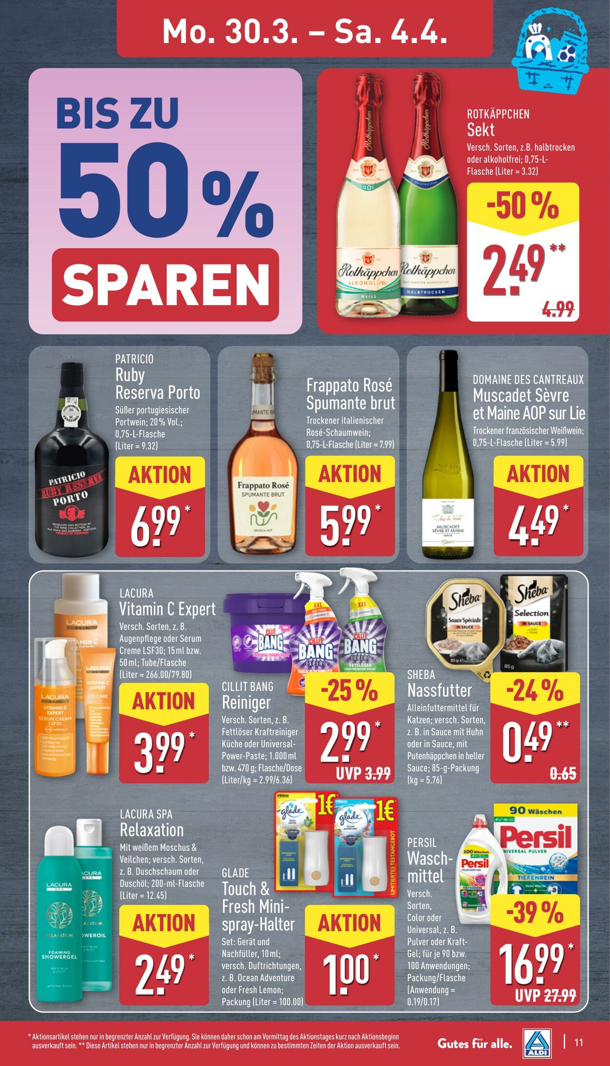 Prospekt Aldi-Nord 23.03.2026 - 28.03.2026