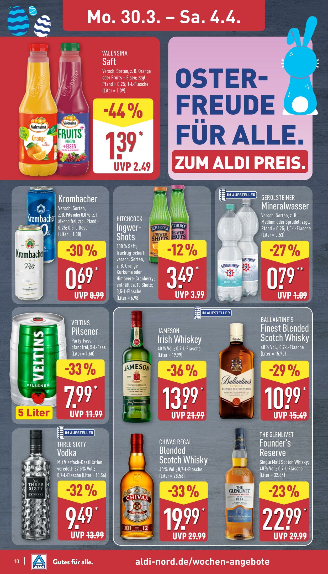 Prospekt Aldi-Nord 23.03.2026 - 28.03.2026