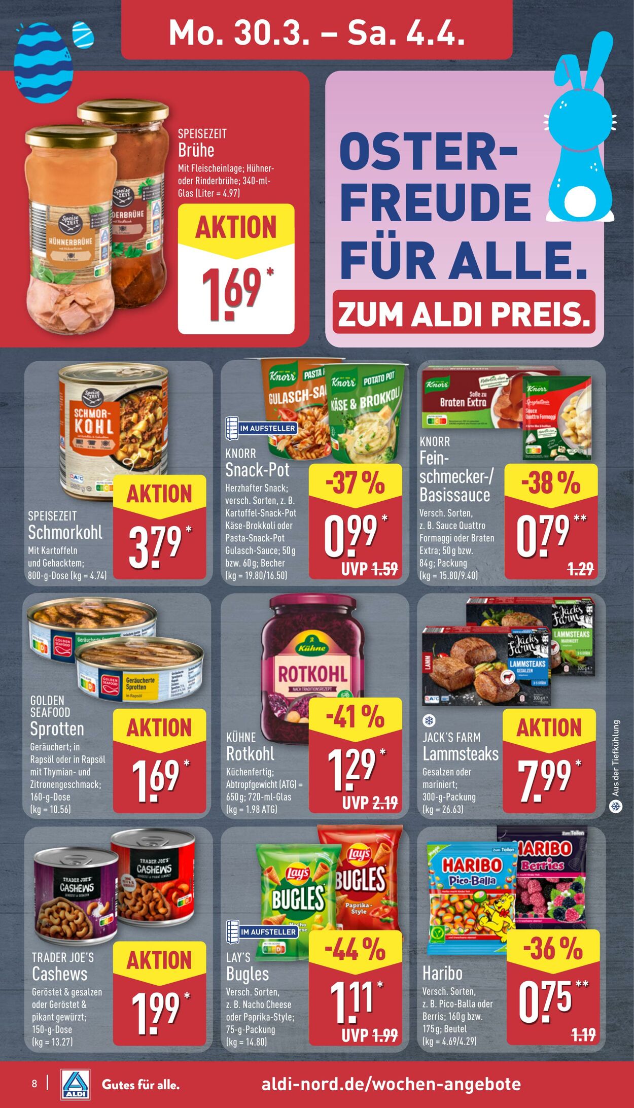 Prospekt Aldi-Nord 23.03.2026 - 28.03.2026