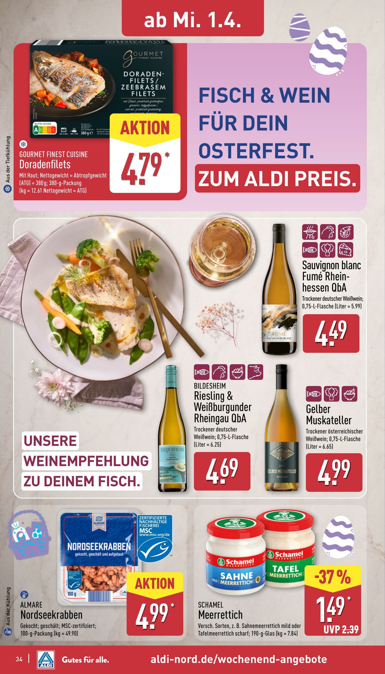 Prospekt Aldi-Nord 23.03.2026 - 28.03.2026