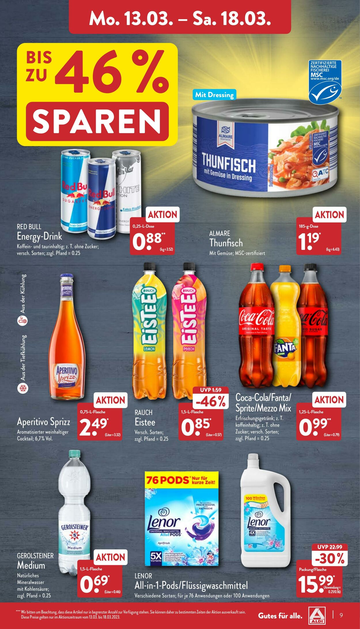 Prospekt Aldi-Nord 13.03.2023 - 18.03.2023