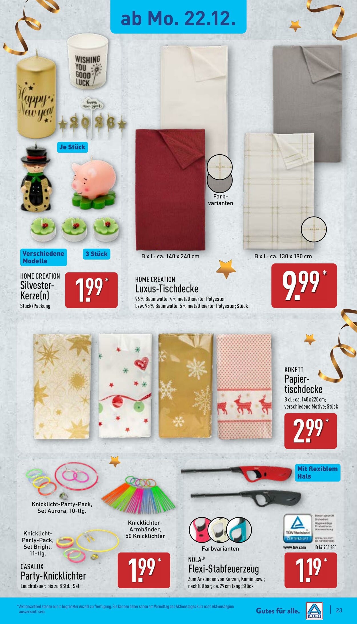 Prospekt Aldi-Nord 15.12.2025 - 20.12.2025