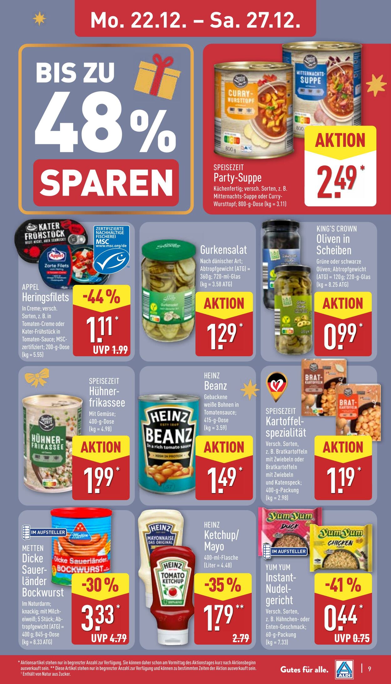 Prospekt Aldi-Nord 15.12.2025 - 20.12.2025