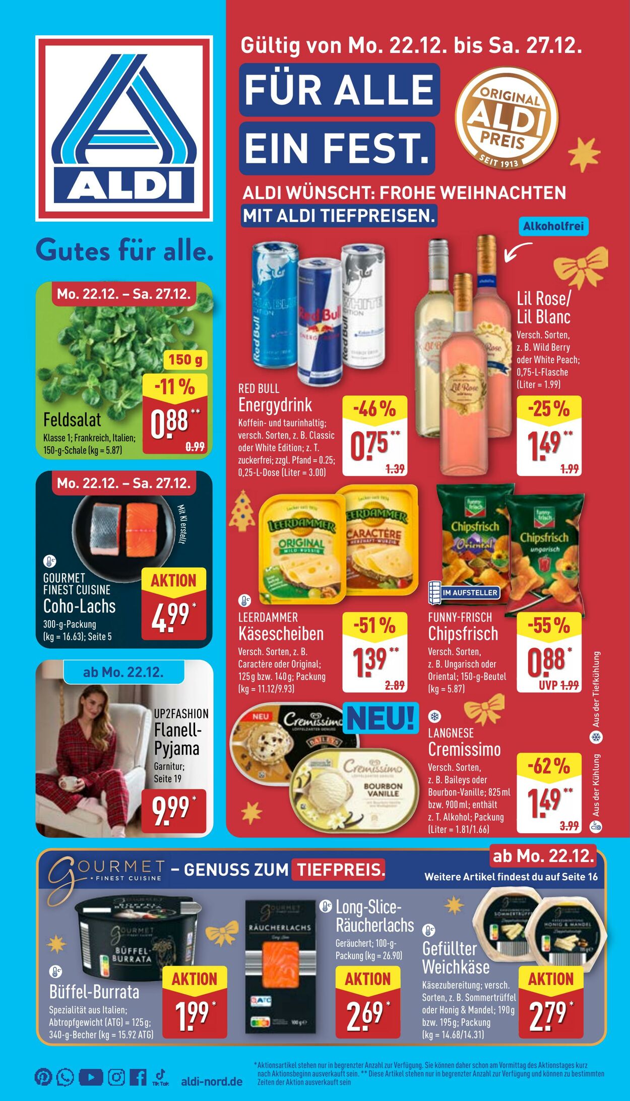 Prospekt Aldi-Nord 15.12.2025 - 20.12.2025