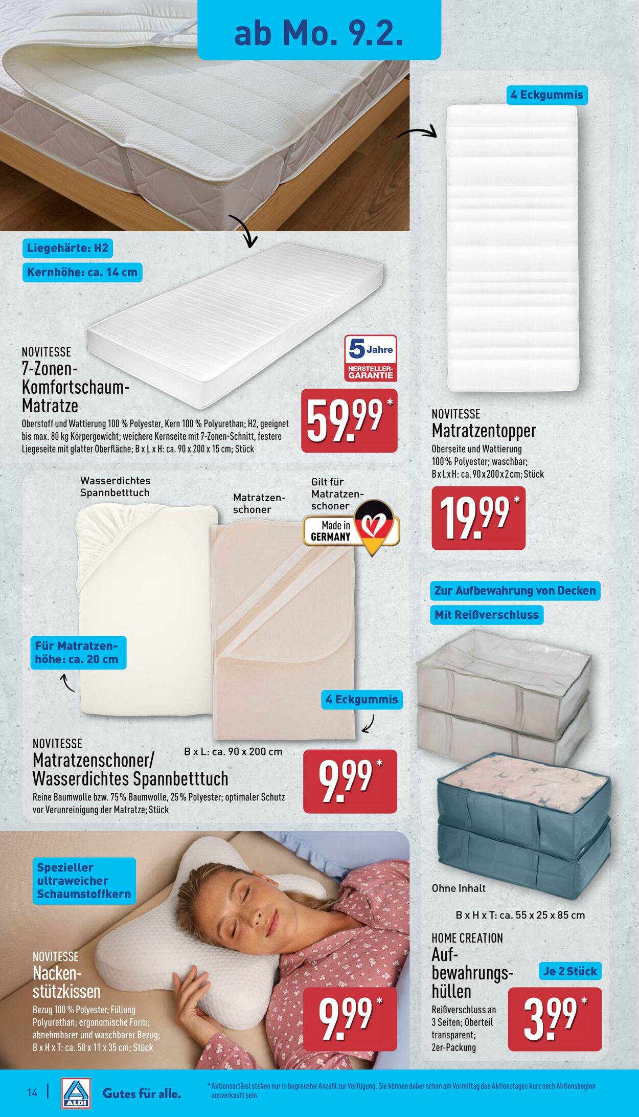 Prospekt Aldi-Nord 09.02.2026 - 14.02.2026