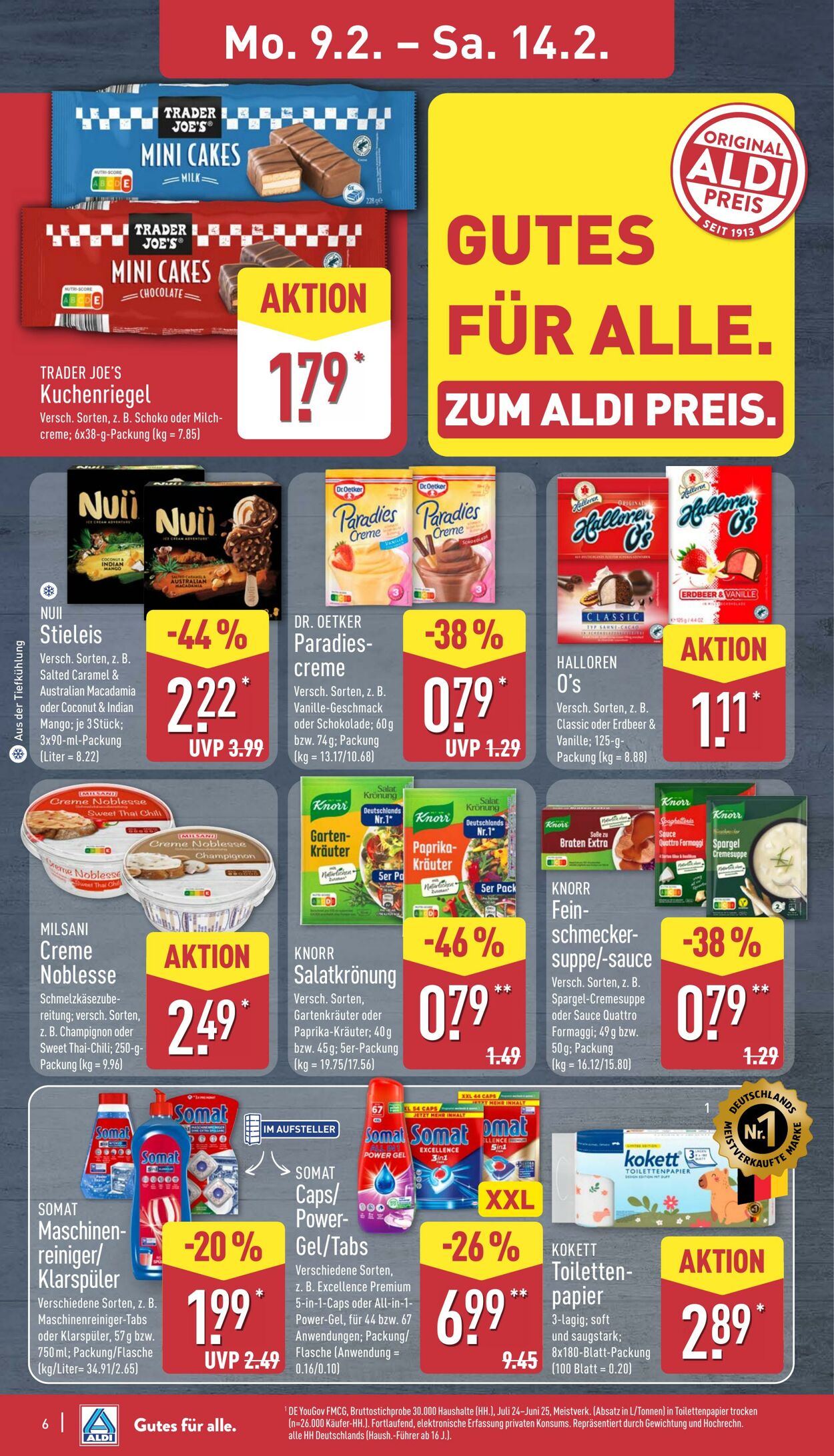 Prospekt Aldi-Nord 09.02.2026 - 14.02.2026
