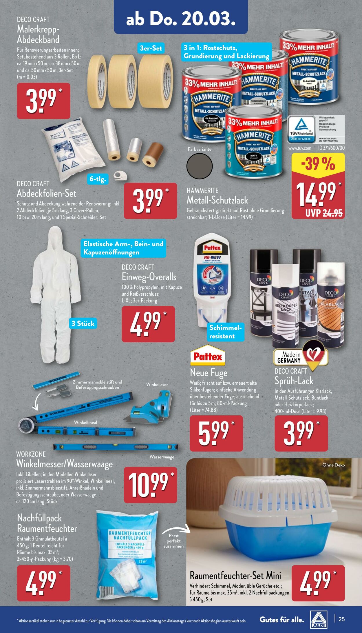 Prospekt Aldi-Nord 10.03.2025 - 15.03.2025