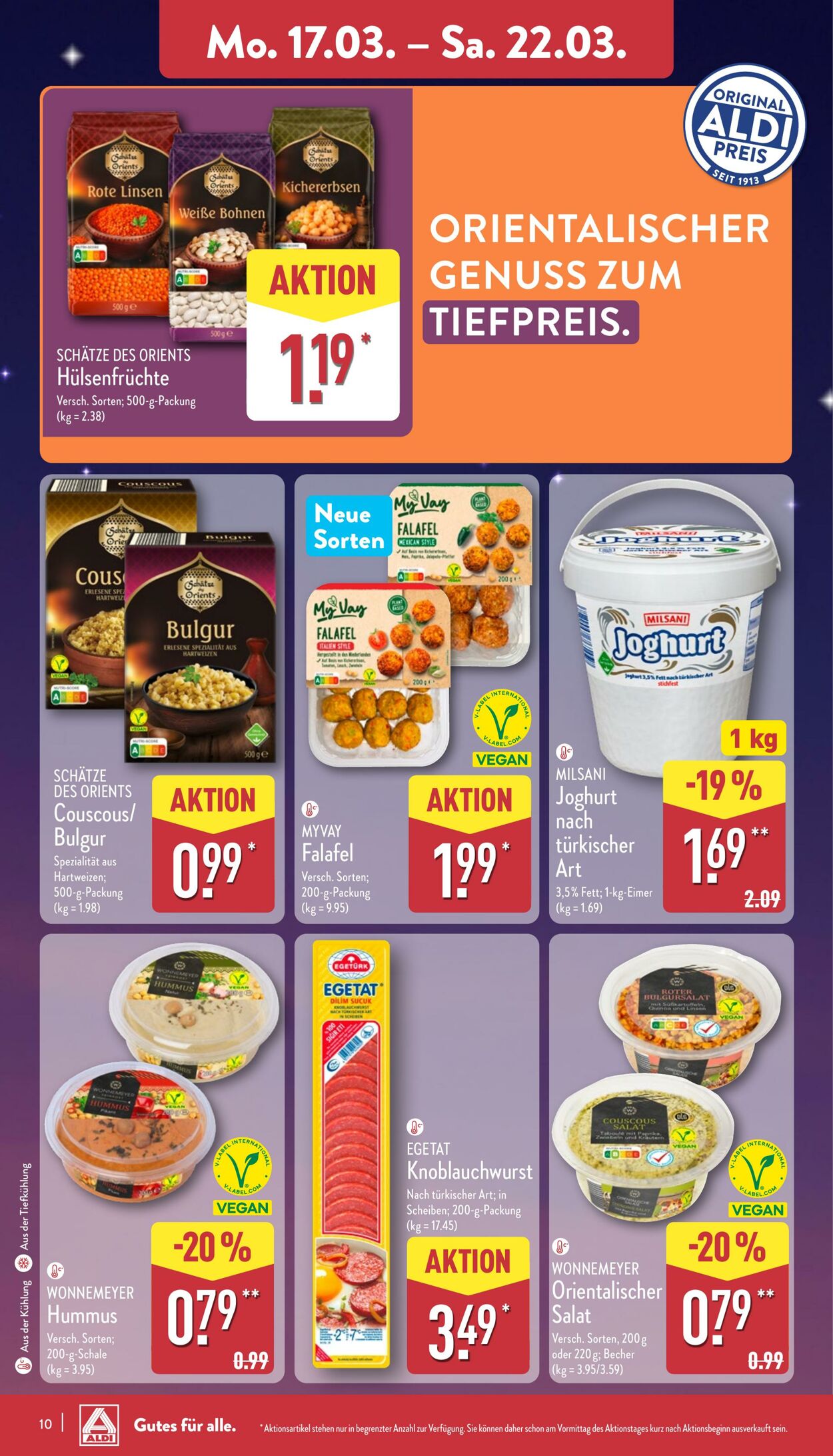 Prospekt Aldi-Nord 10.03.2025 - 15.03.2025