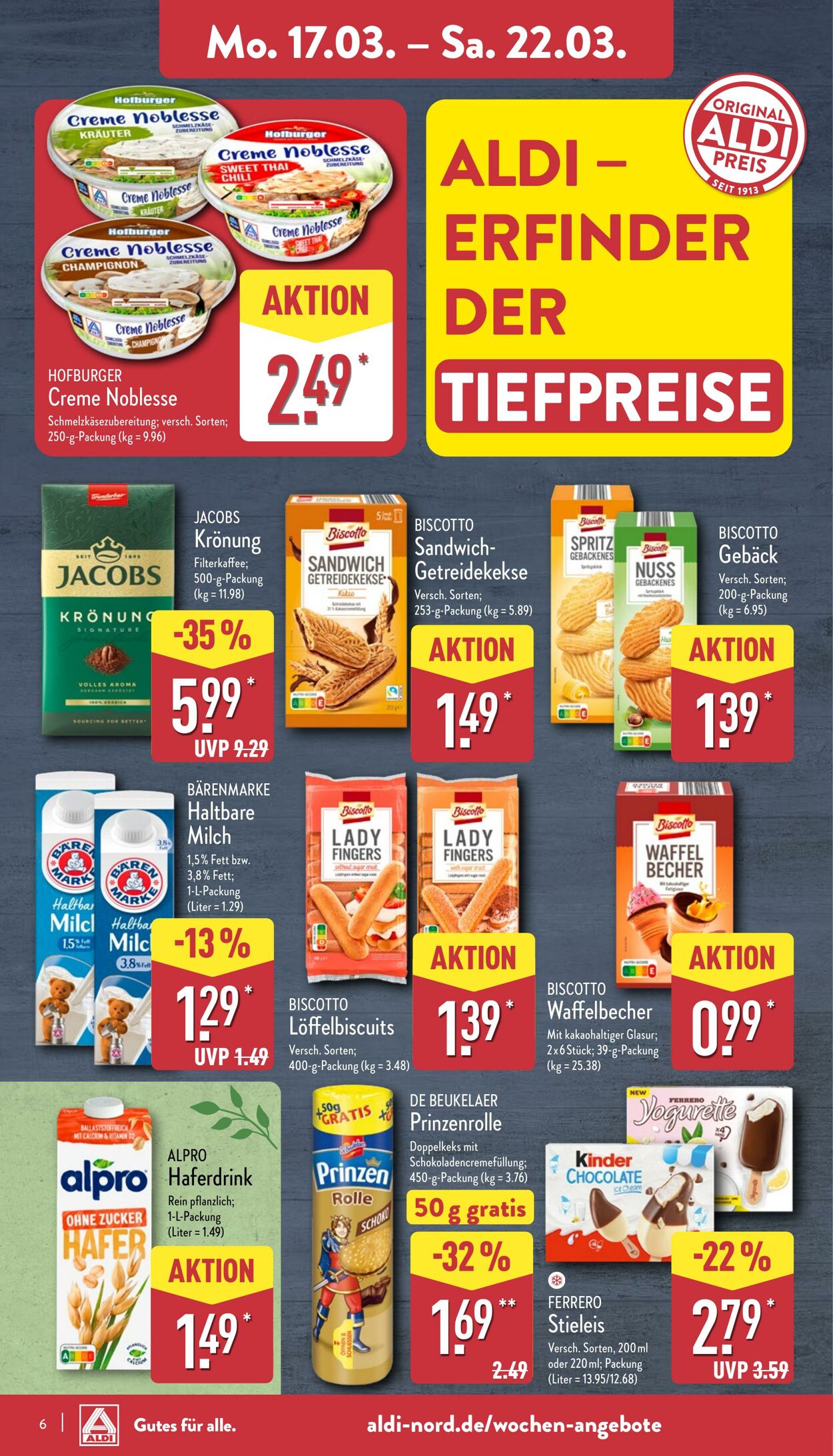 Prospekt Aldi-Nord 10.03.2025 - 15.03.2025