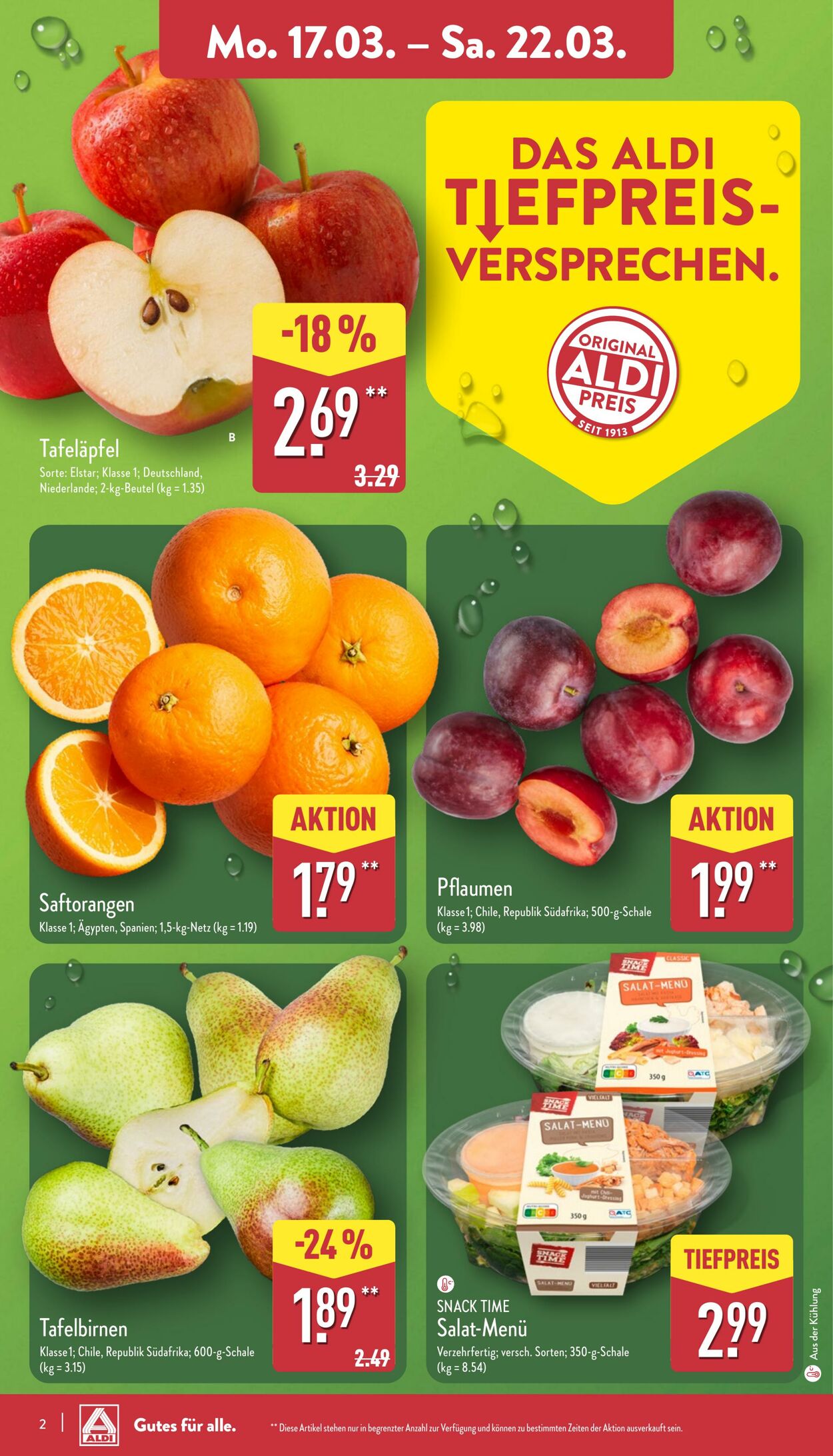 Prospekt Aldi-Nord 10.03.2025 - 15.03.2025
