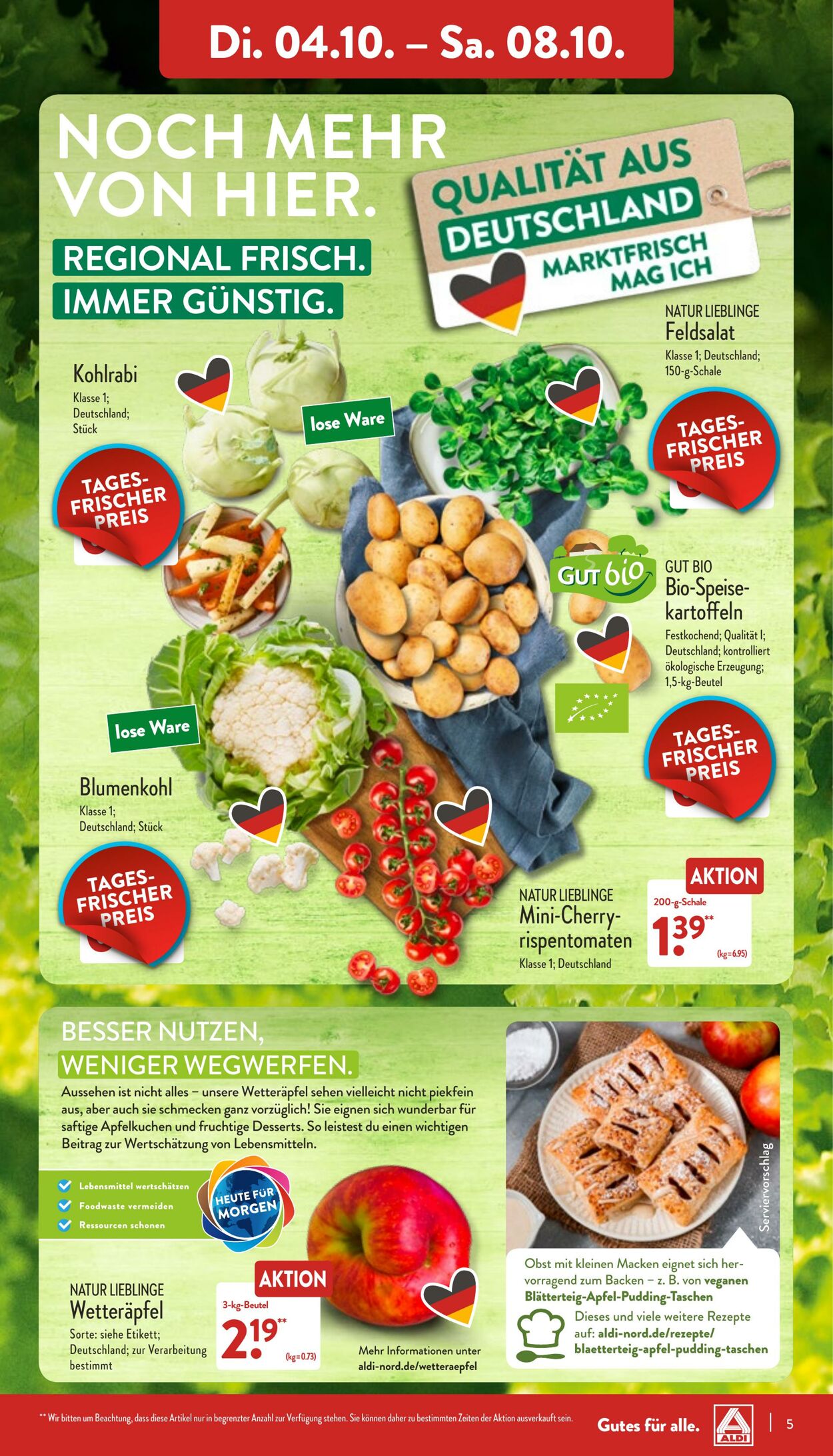 Prospekt Aldi-Nord 04.10.2022 - 08.10.2022